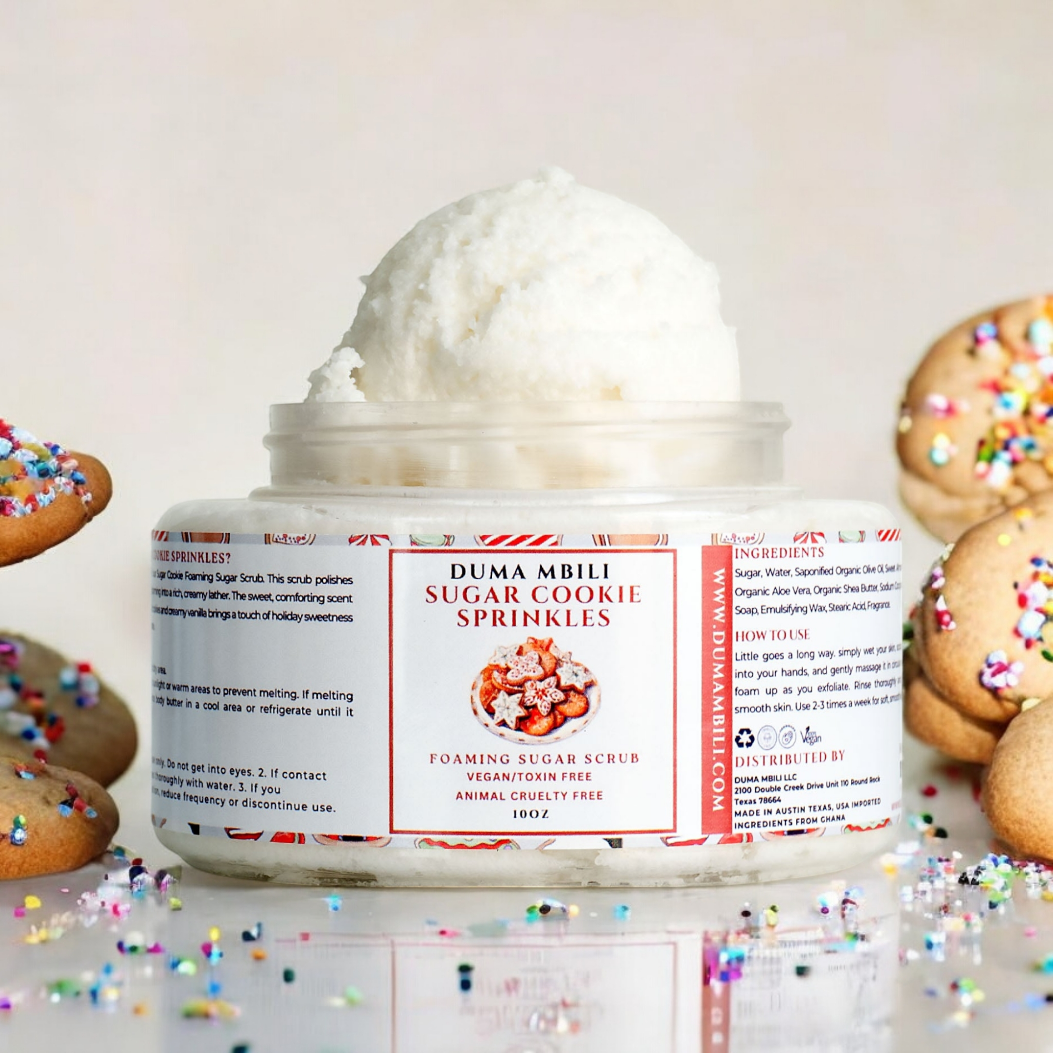 Gommage au sucre moussant Sugar Cookie Sprinkles