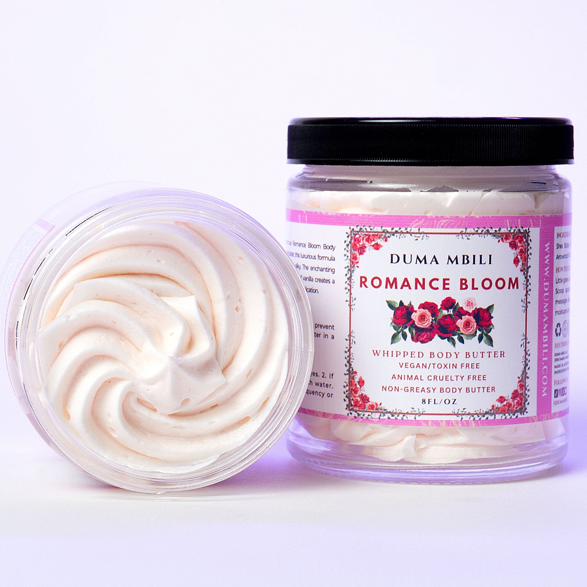Beurre corporel Romance Bloom – Parfum Rose Fraîche