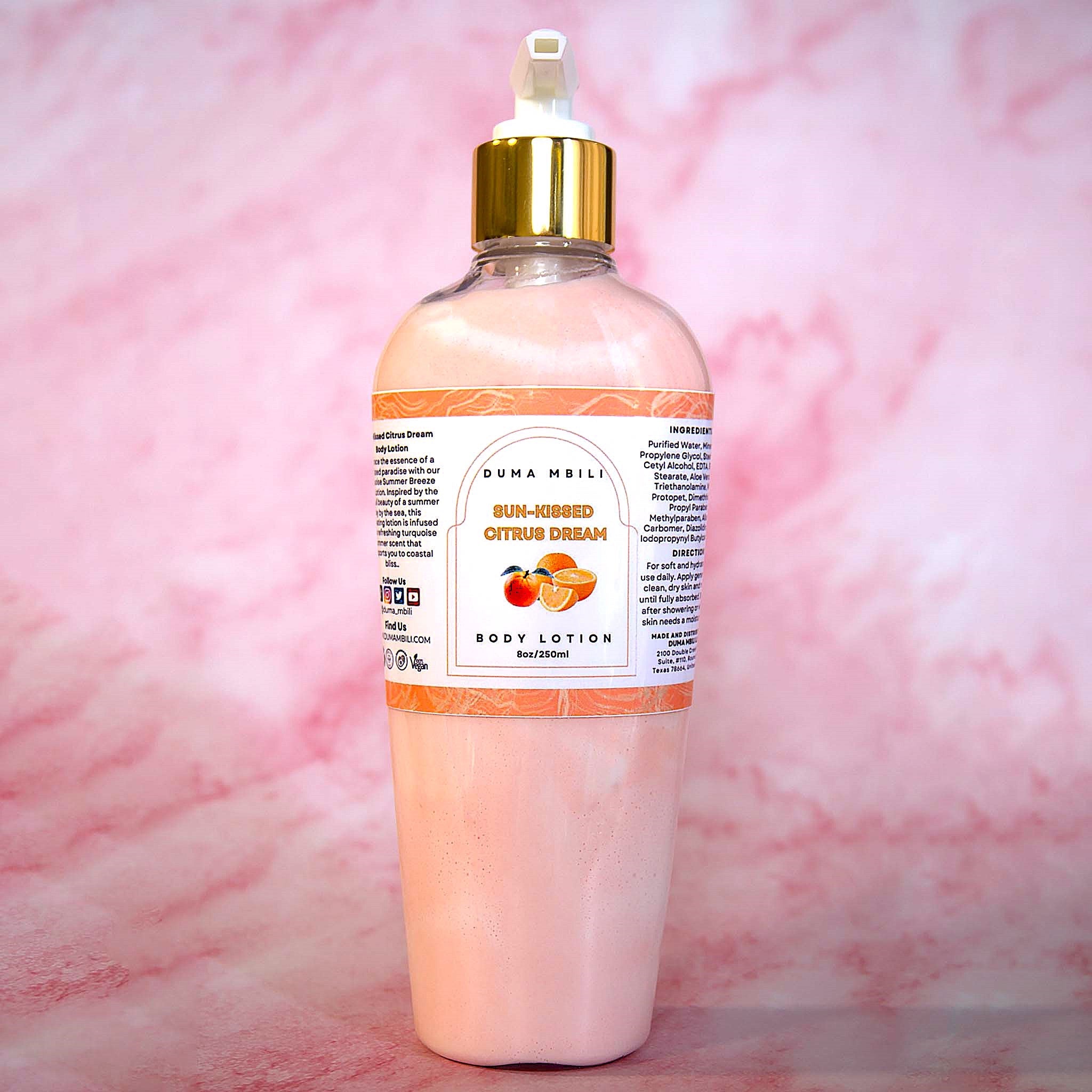 Lotion corporelle Rêve d'agrumes ensoleillés