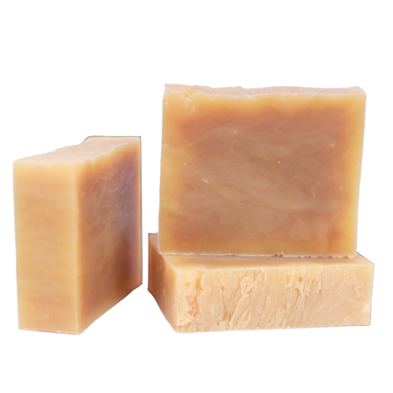 Pain de Savon Exfoliant Curcuma Citron (Hyperpigmentation & Éclat)
