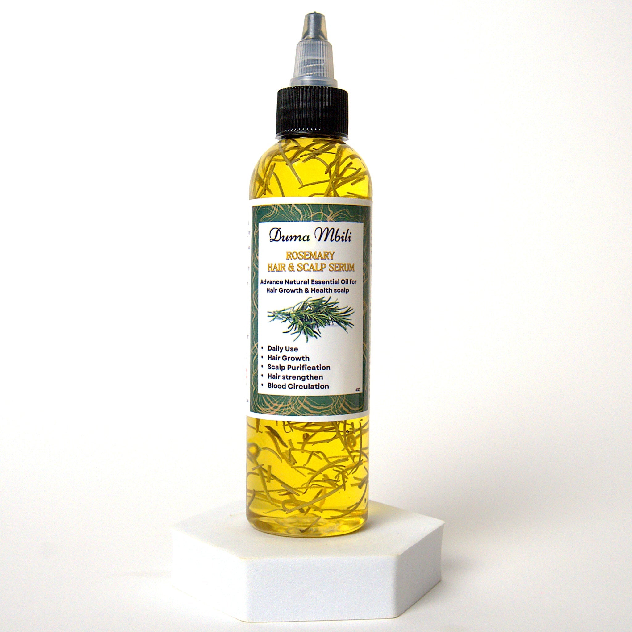 Sérum capillaire et cuir chevelu au romarin