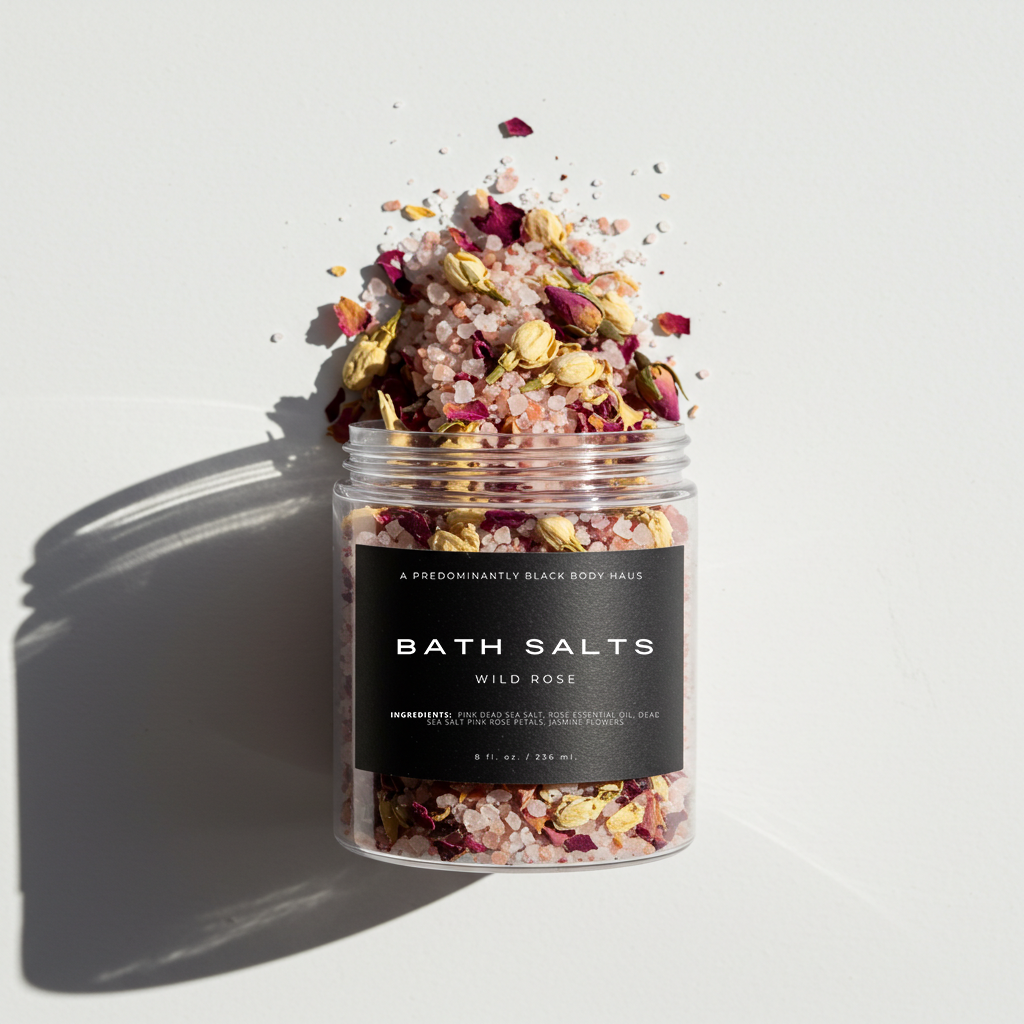 SELS DE BAIN ROSE SAUVAGE