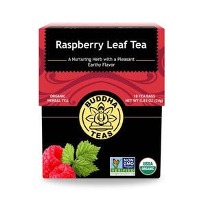 - Organic Raspberry Leaf Tea - Herbal Tea - for Health & Wellbeing - with Vitamins, Antioxidants & Calcium - Clean Ingredients - Caffeine Free - OU Kosher - 18 Tea Bags (Pack of 1)