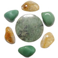 Money Maker Set Jade Charger Citrine Aventurine Stones