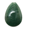 Moss Agate Grid Crystal Jewelry Making Pear Drilled