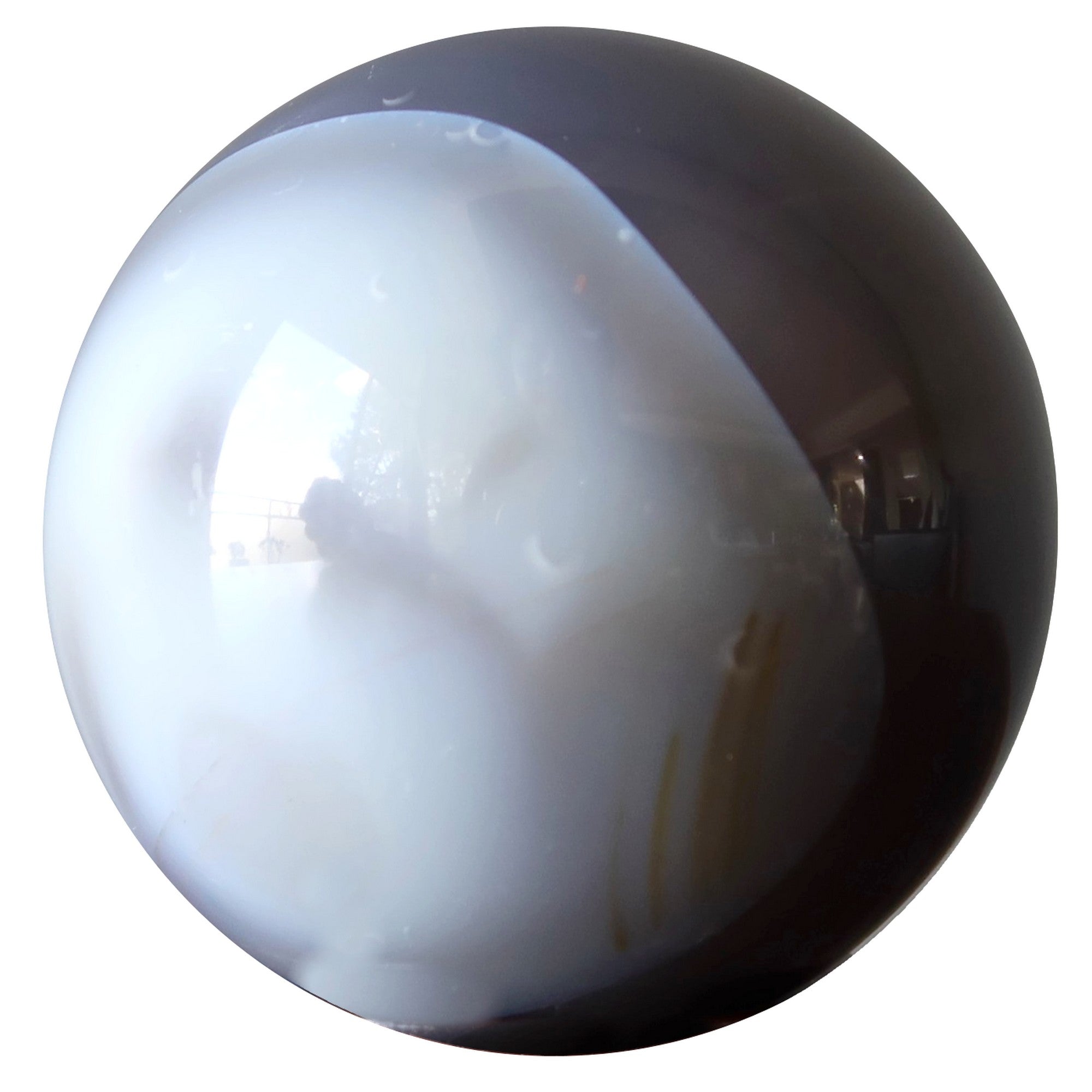 Sphère d'agate de dentelle bleue, boule de cristal Sérénité