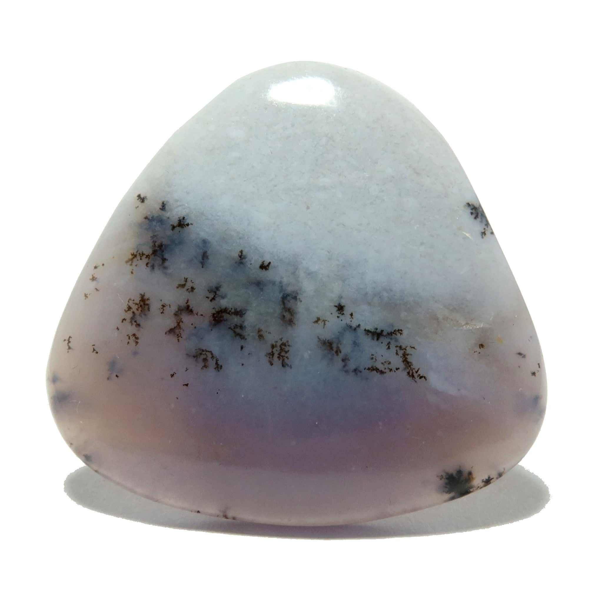 Bague en agate dendritique Héroïna vieillie bronze réglable