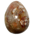 Flower Agate Egg Chalcedony Birds 'n Bees Spring Love Crystal