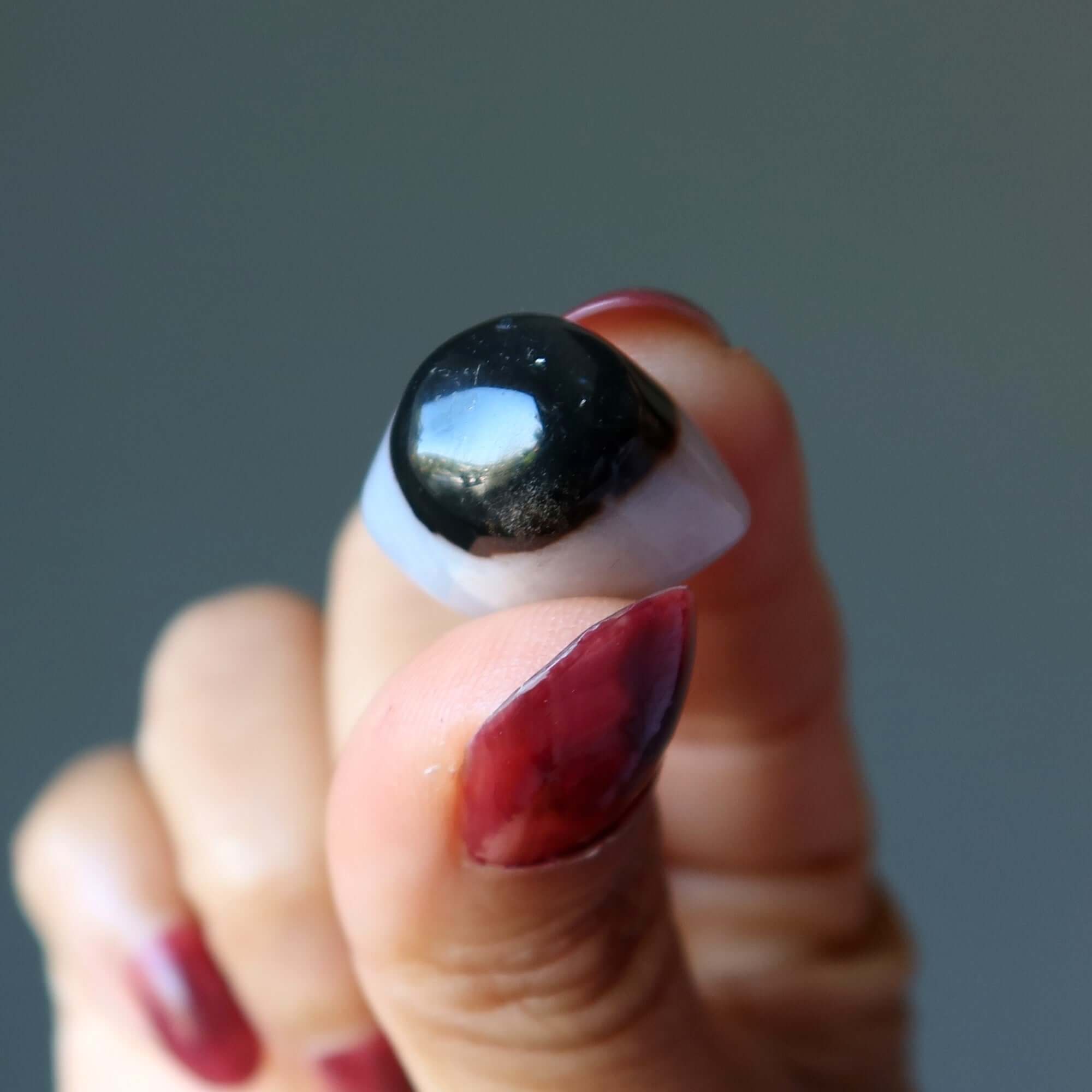 Ensemble de cristaux de grille en agate Troisième œil avec 3 pierres de voyance