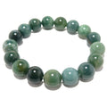 Green Agate Bracelet Natural Grounding Stone Lover of Life