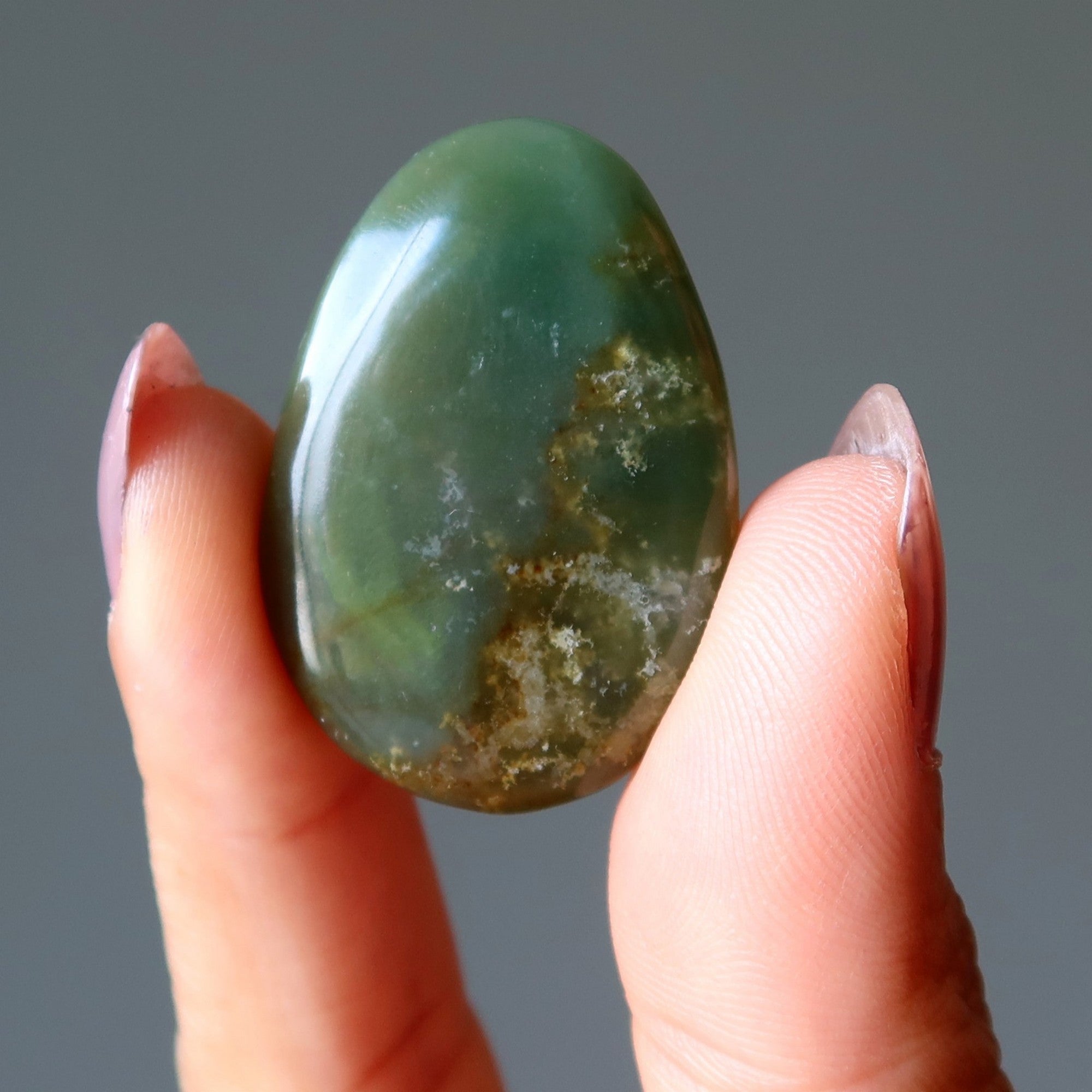 Moss Agate Grid Crystal Bundle Mystic Forest Set of 7
