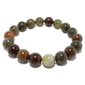 Bracelet en Agate Mousse Multicolore - Cristal d'Ancrage