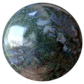 Sphère en Agate Mousse Pierre de Guérison Énergétique prospère