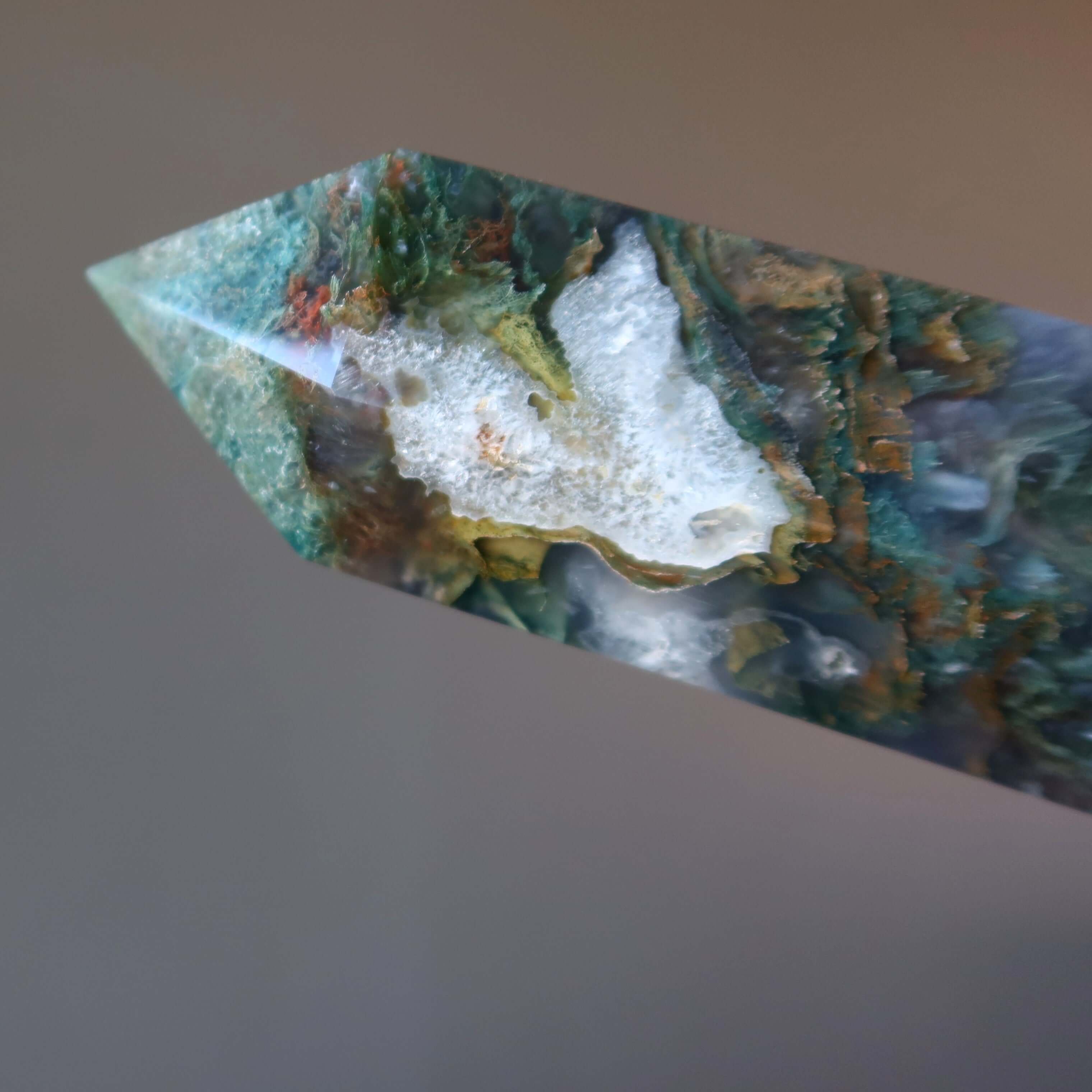 Tour Baguette Agate Mousse Sorcière de la Forêt Verte