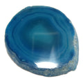 Plaque de pierre de cristal bleue Agate Chargeur Sagesse