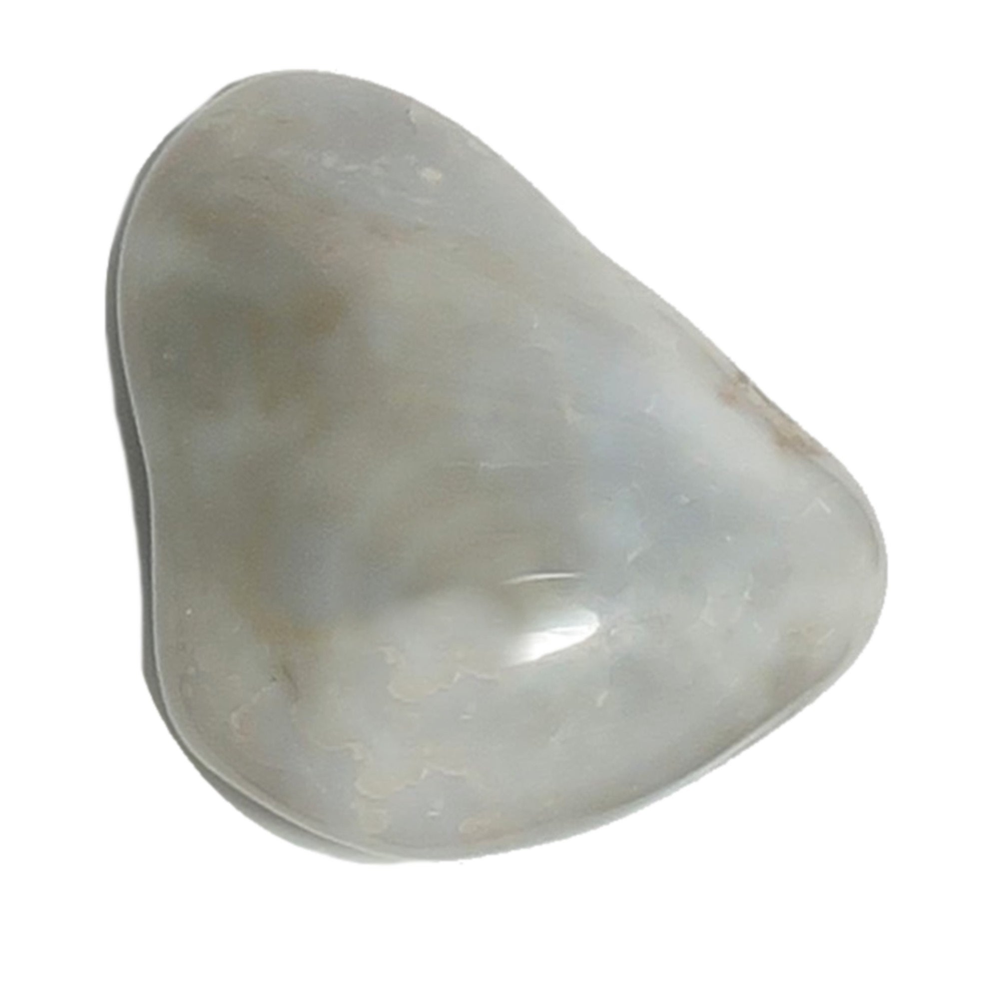 Pierre roulée en agate lavande Grande sagesse de sauge