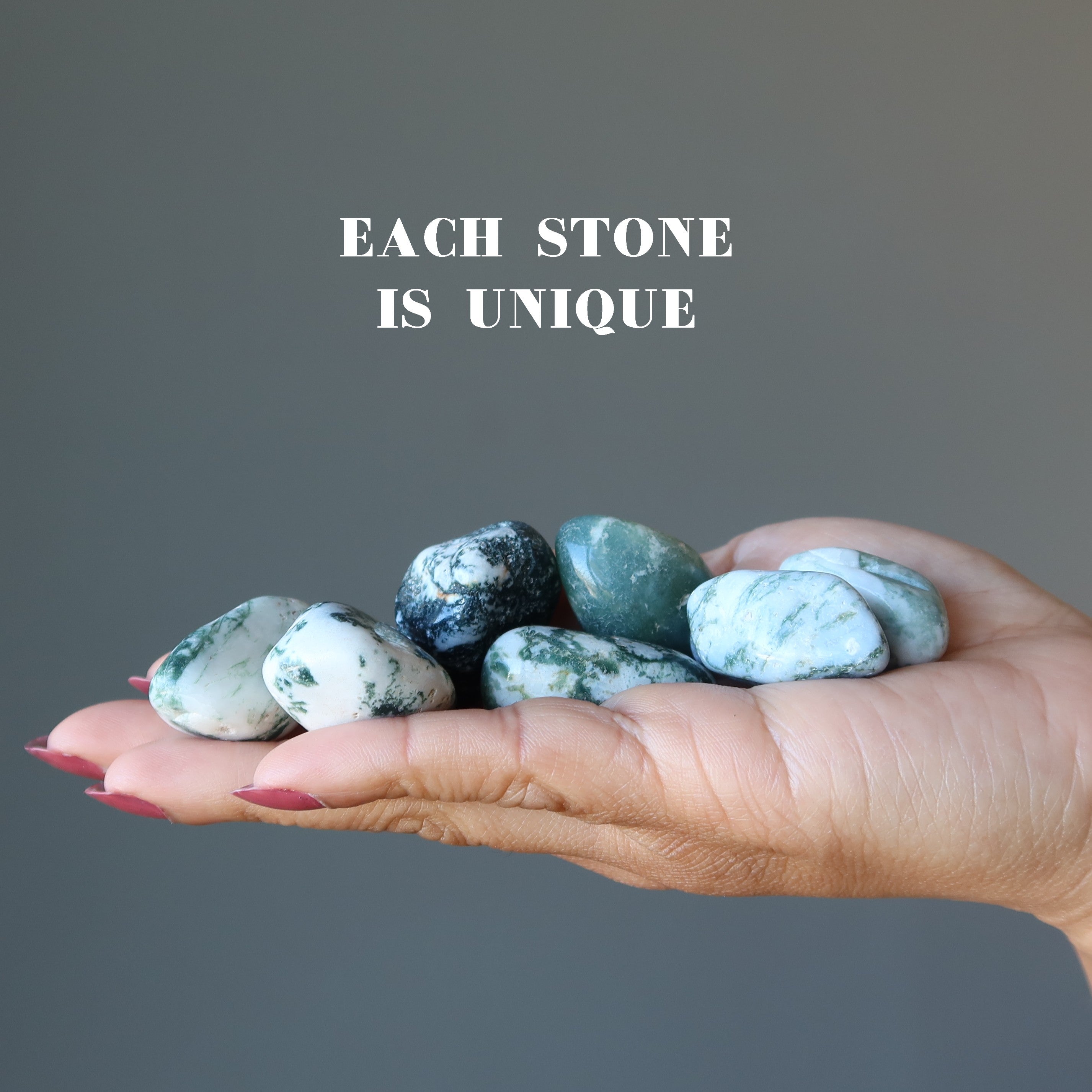 Tree Agate Tumbled Stone Great Outdoors Crystal