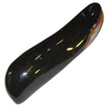 Black Agate Massage Stone Protective Handheld Healing Crystal