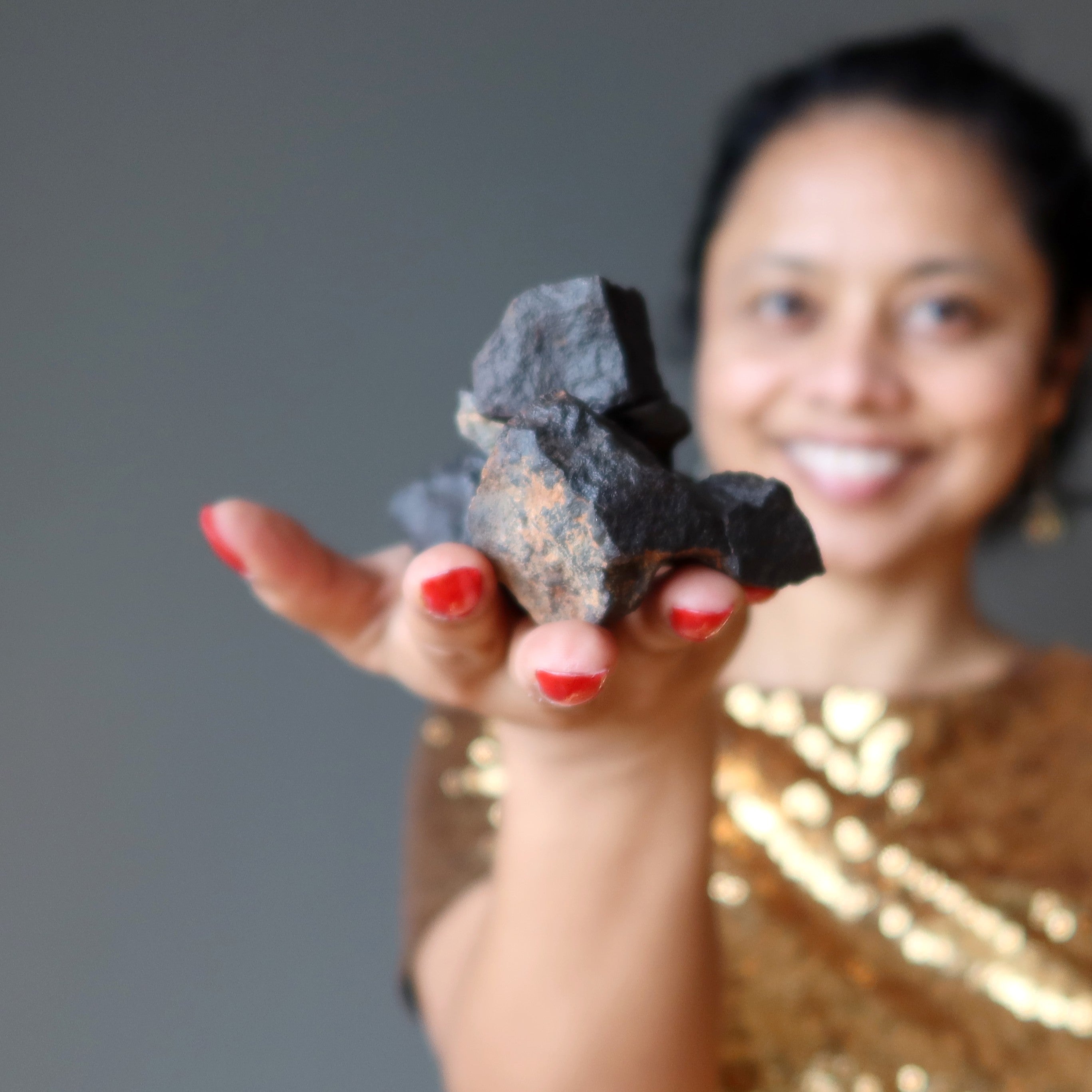 Agoudal Meteorite Jumbo Chondrite Full Bodied Flyer