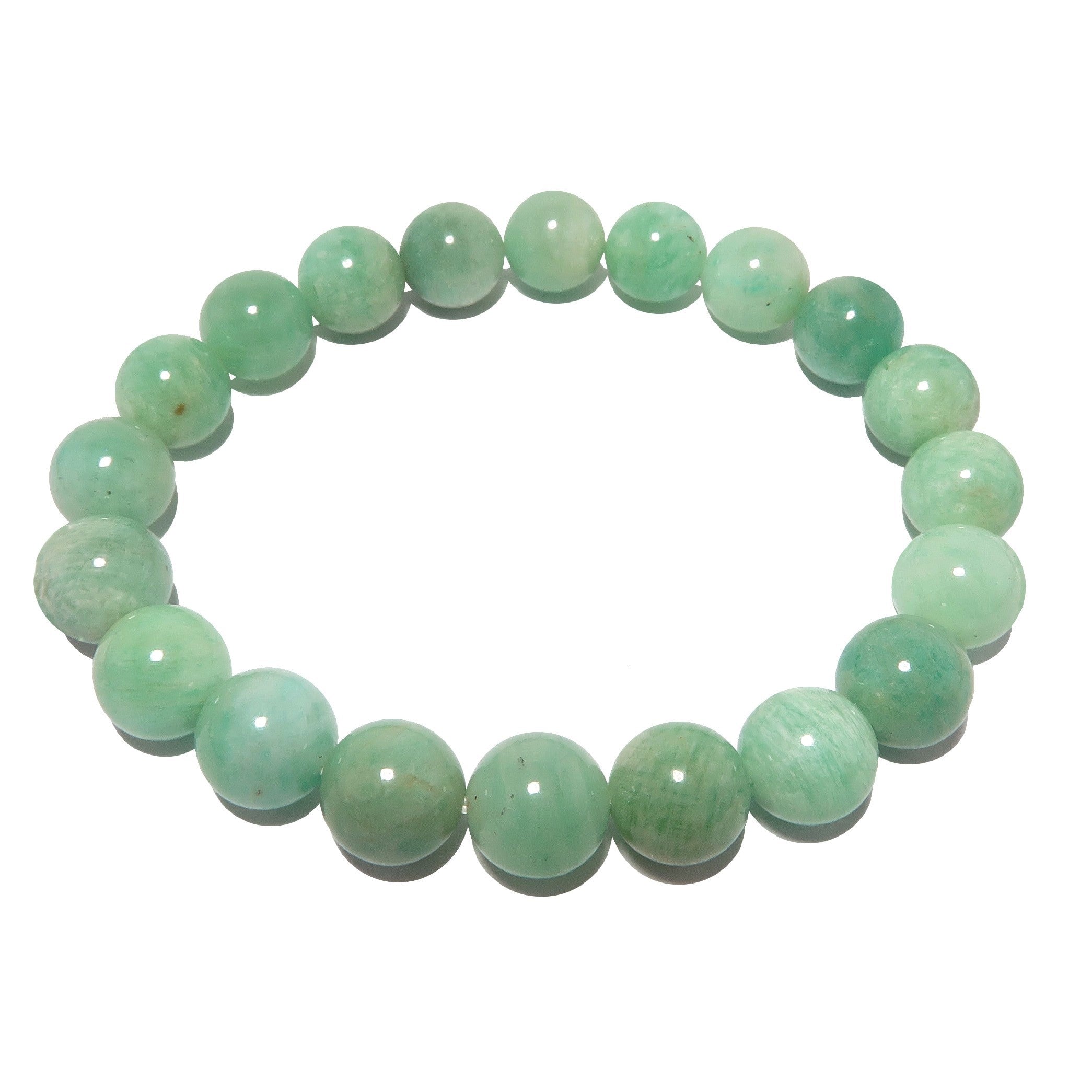 Amazonite Bracelet Aqua Blue Green Beads of Paradise