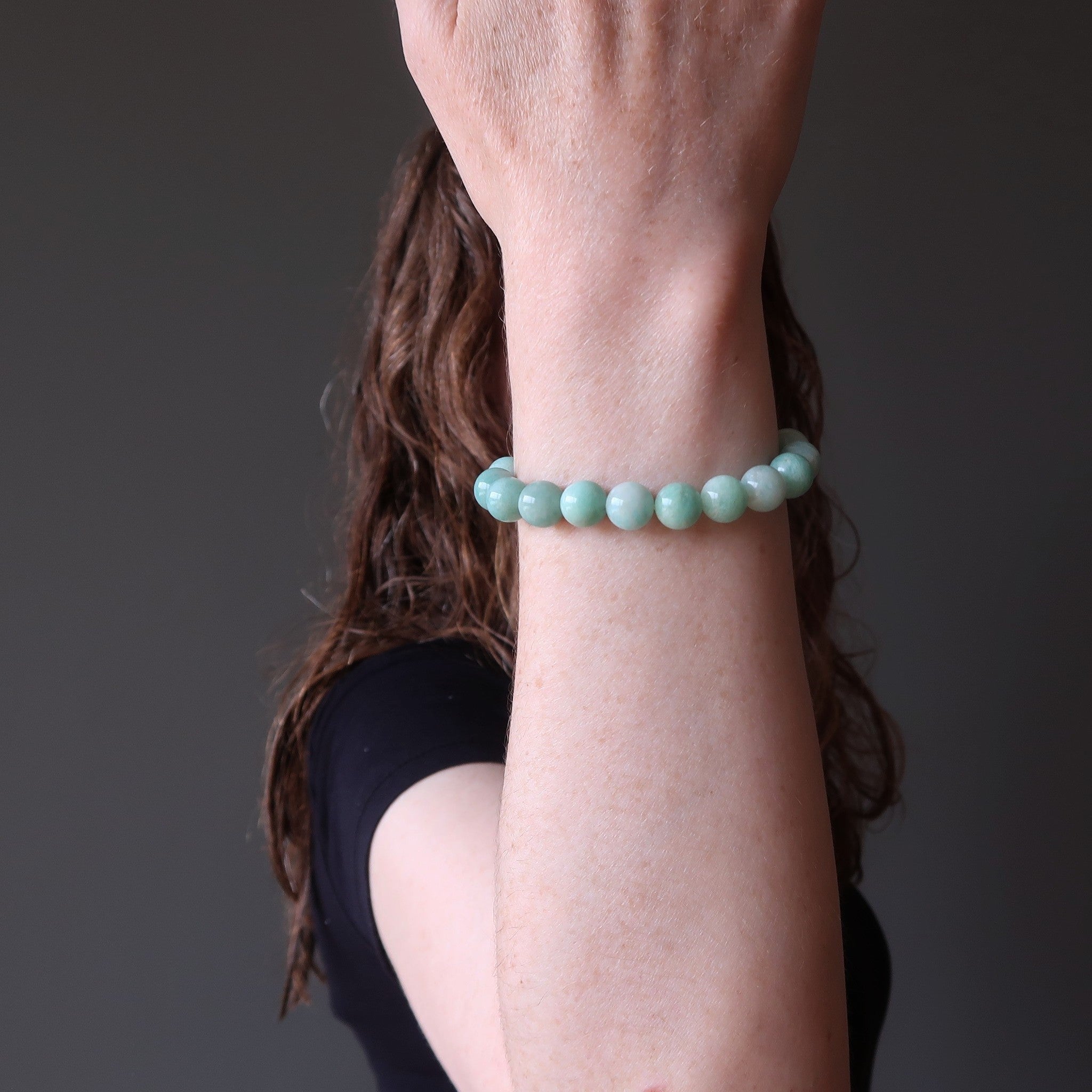 Amazonite Bracelet Aqua Blue Green Beads of Paradise