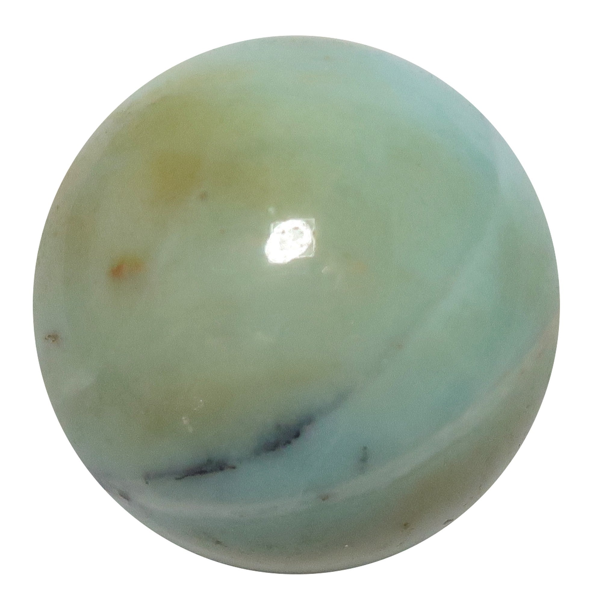 Sphère d'amazonite Boule de cristal menthe givrée
