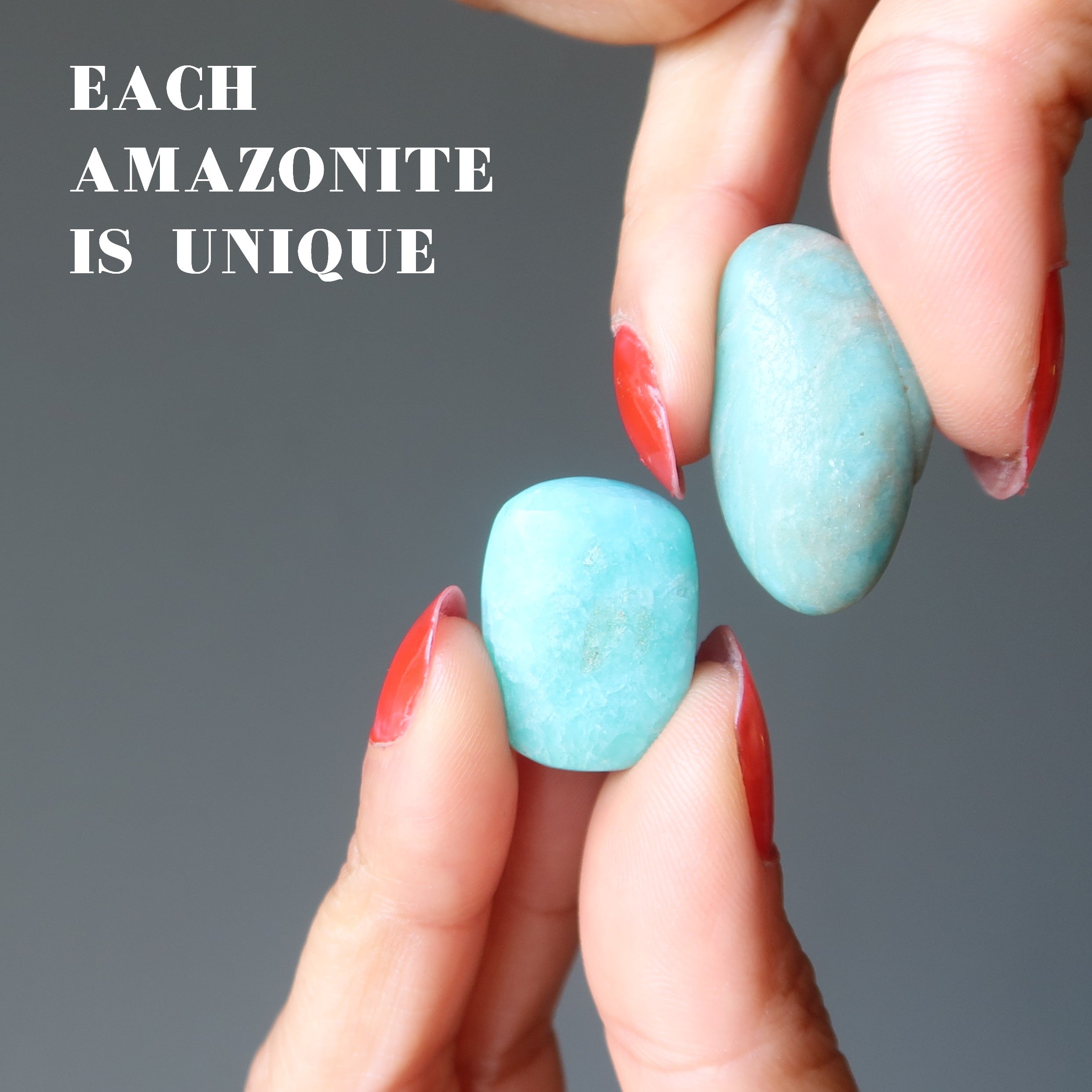 Amazonite Tumbled Stone Serene Crystals