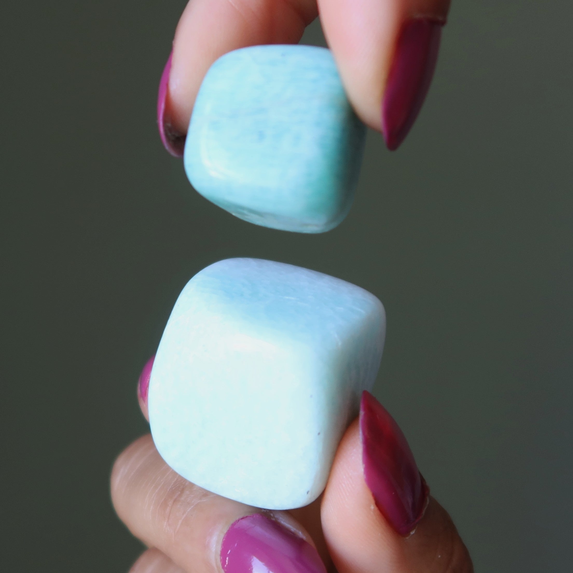 Amazonite Tumbled Stone Serene Crystals