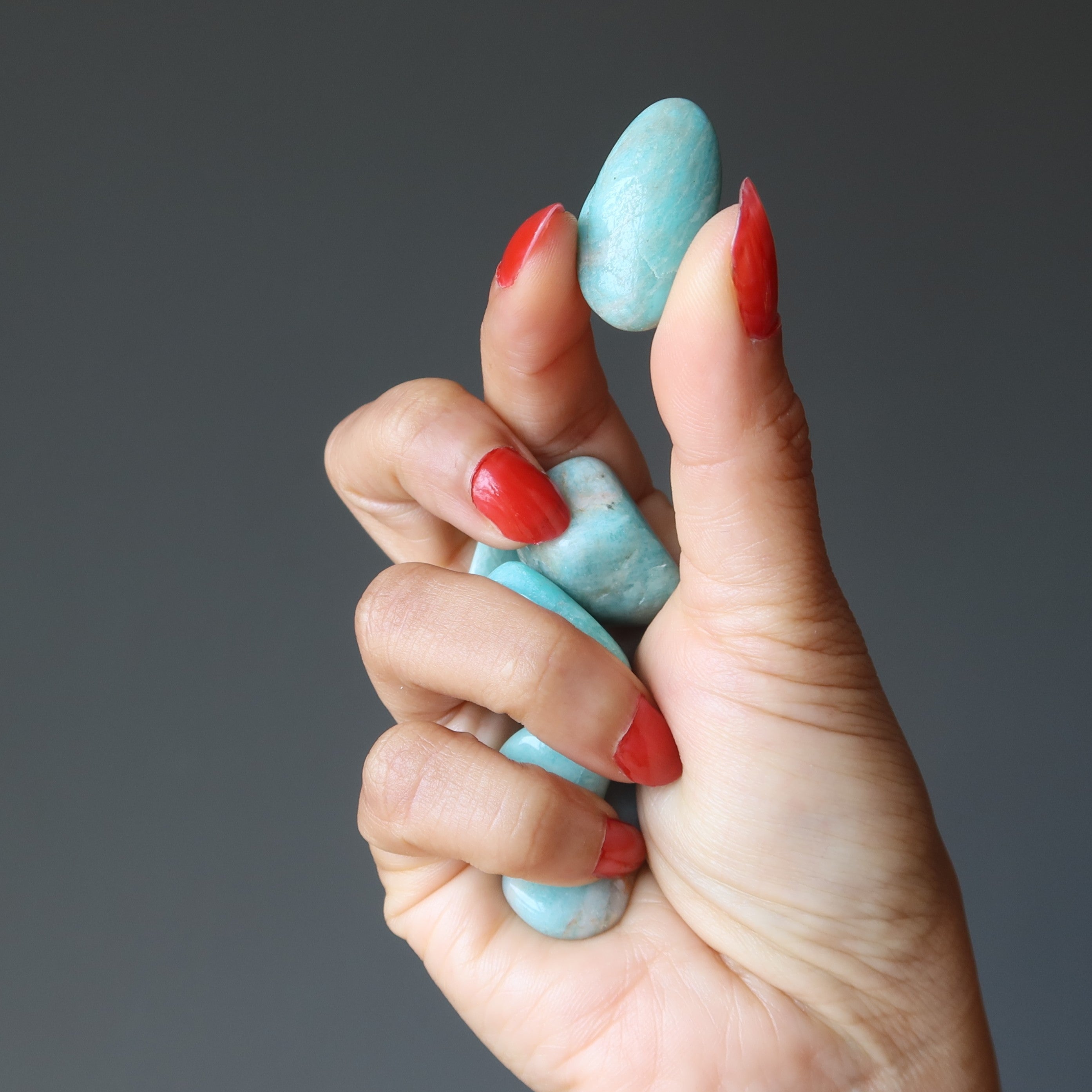 Amazonite Tumbled Stone Serene Crystals