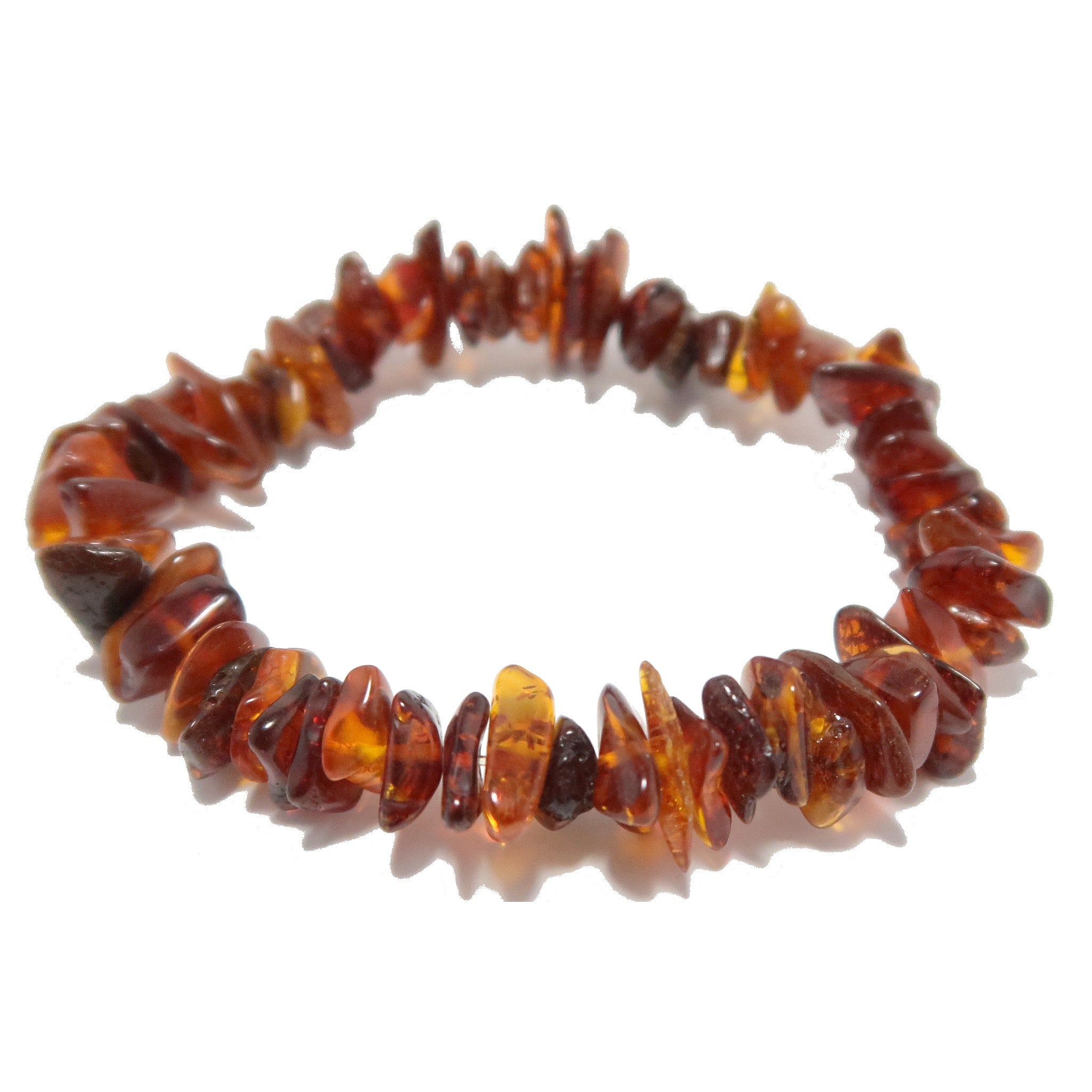 Bracelet Ambre Abondance de la Baltique Cristal Précieux