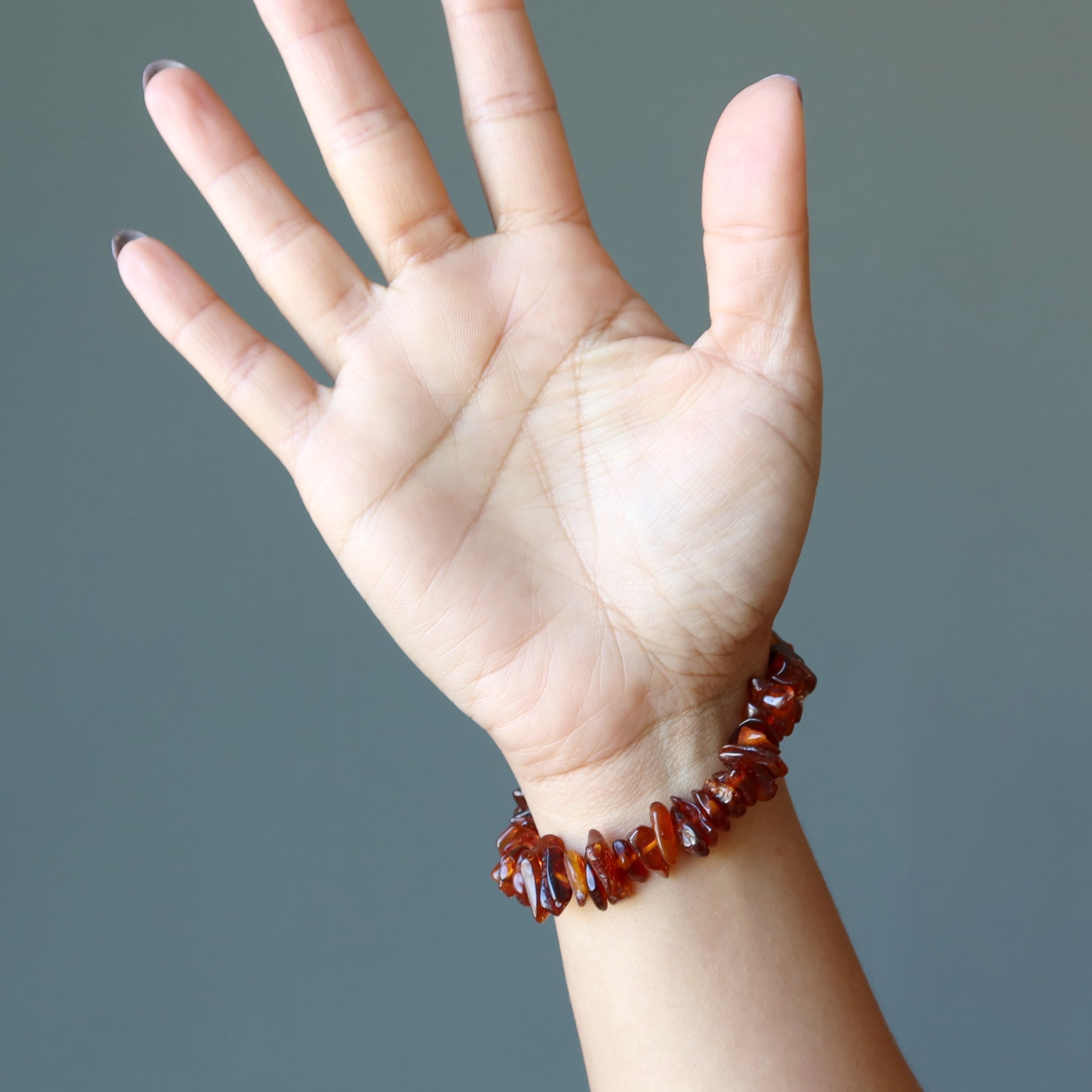 Bracelet Ambre Abondance de la Baltique Cristal Précieux