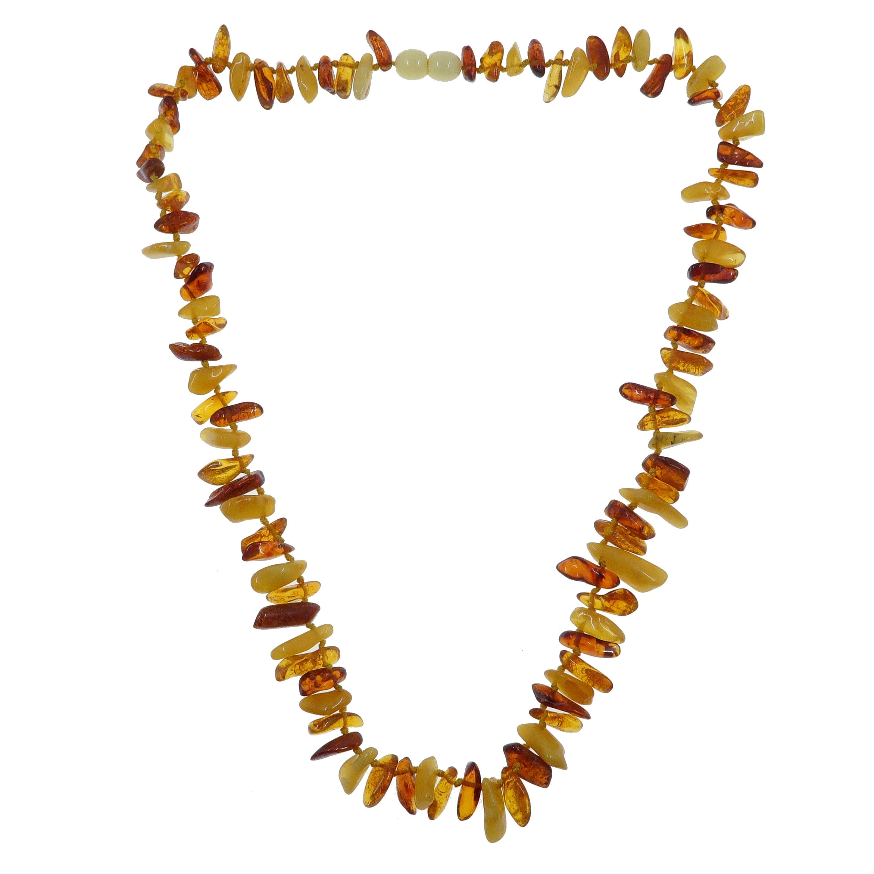 Amber Necklace Sunny Spirit Yellow Orange Gemstone