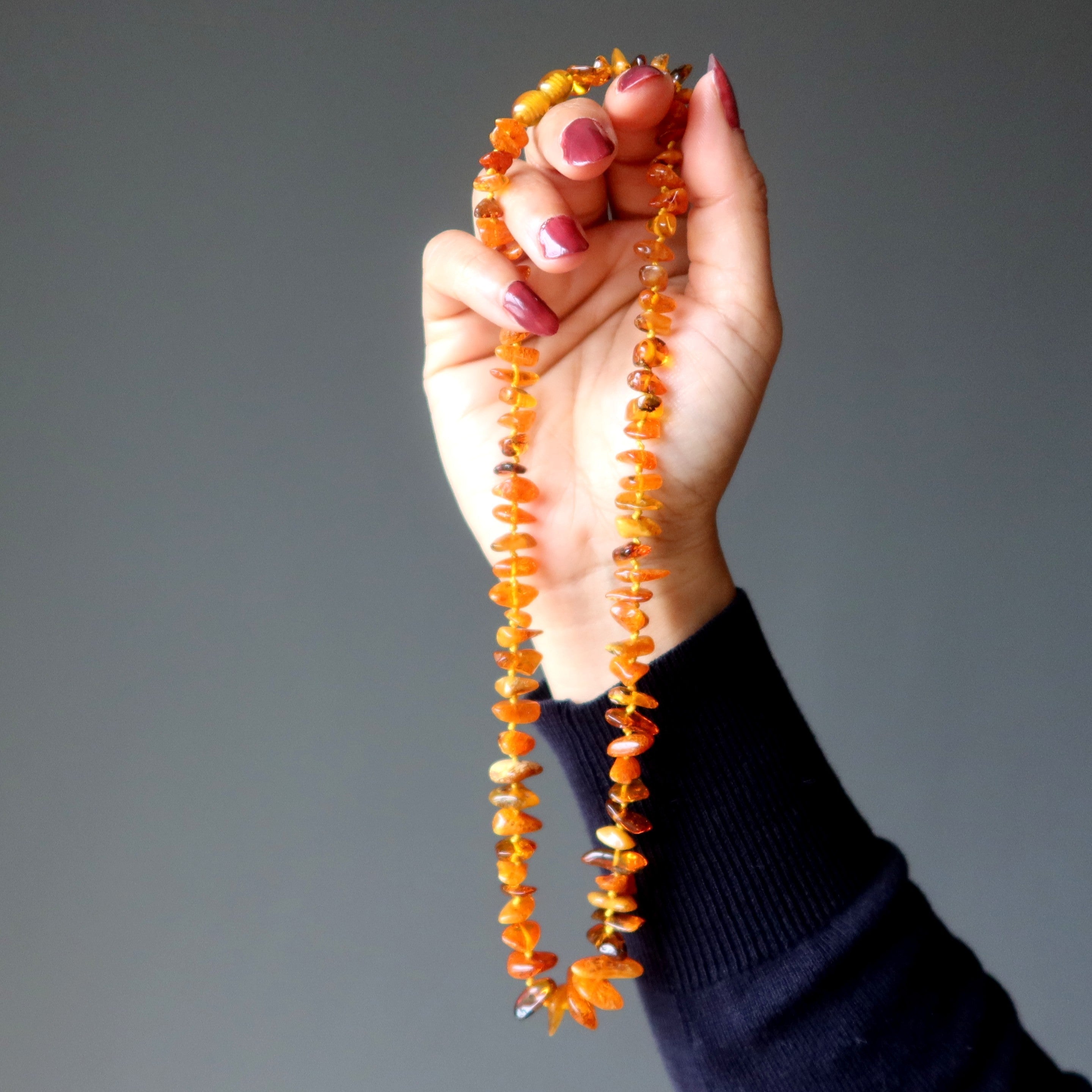 Amber Necklace Cherished Moments Honey Baltic Lithuania