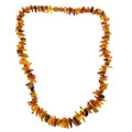 Collier d'ambre Automne chaud Noué Pierres de la Baltique