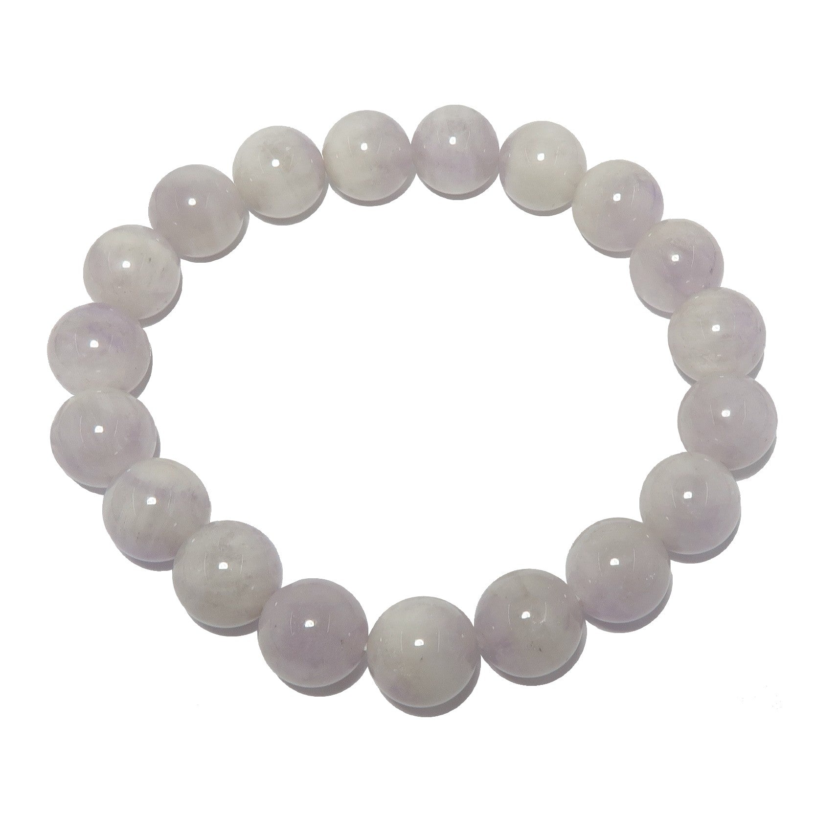 Amethyst Bracelet Lavender Purple Gemstone Beads Lightworker