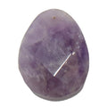 Amethyst-Anhänger, lila, Birne von Eden, facettierter gebohrter Stein