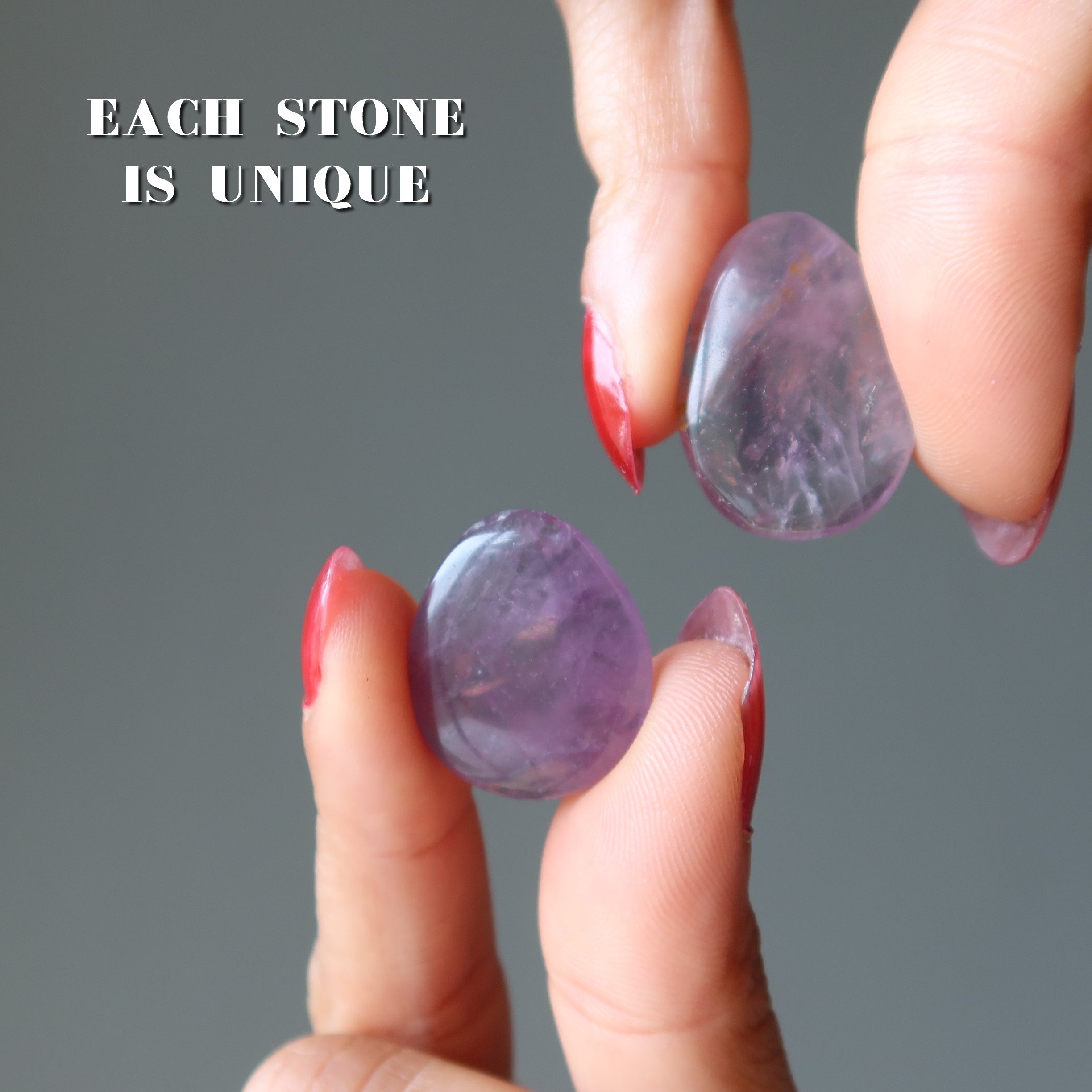 Amethyst Grid Crystal Purple Pear Layout Gem