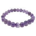 Amethyst Bracelet Lilac Purple Gemstone Beads Soul in Bloom