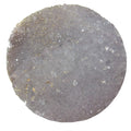 Amethyst Cluster Purple Crystal Smoky Quartz Double-Sided Circle