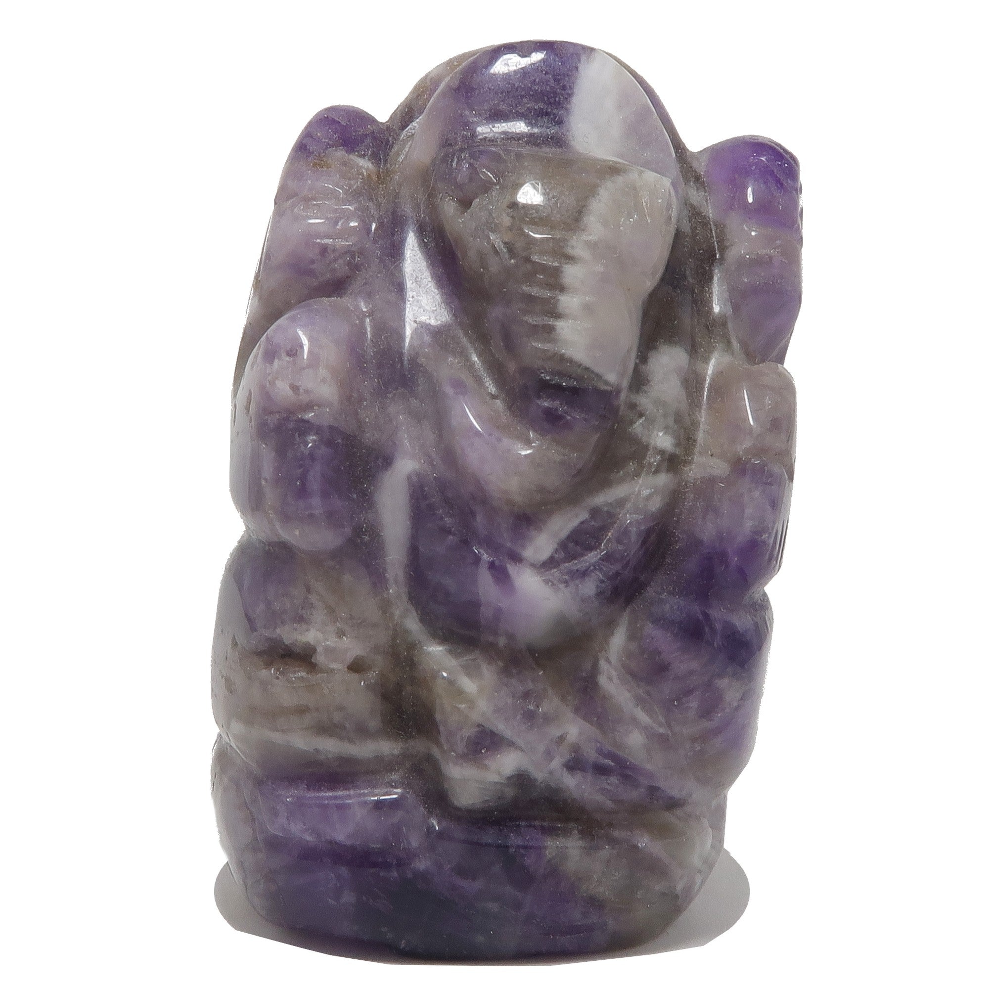 Amethyst Ganesh Spirituality Elephant God Statue Crystal