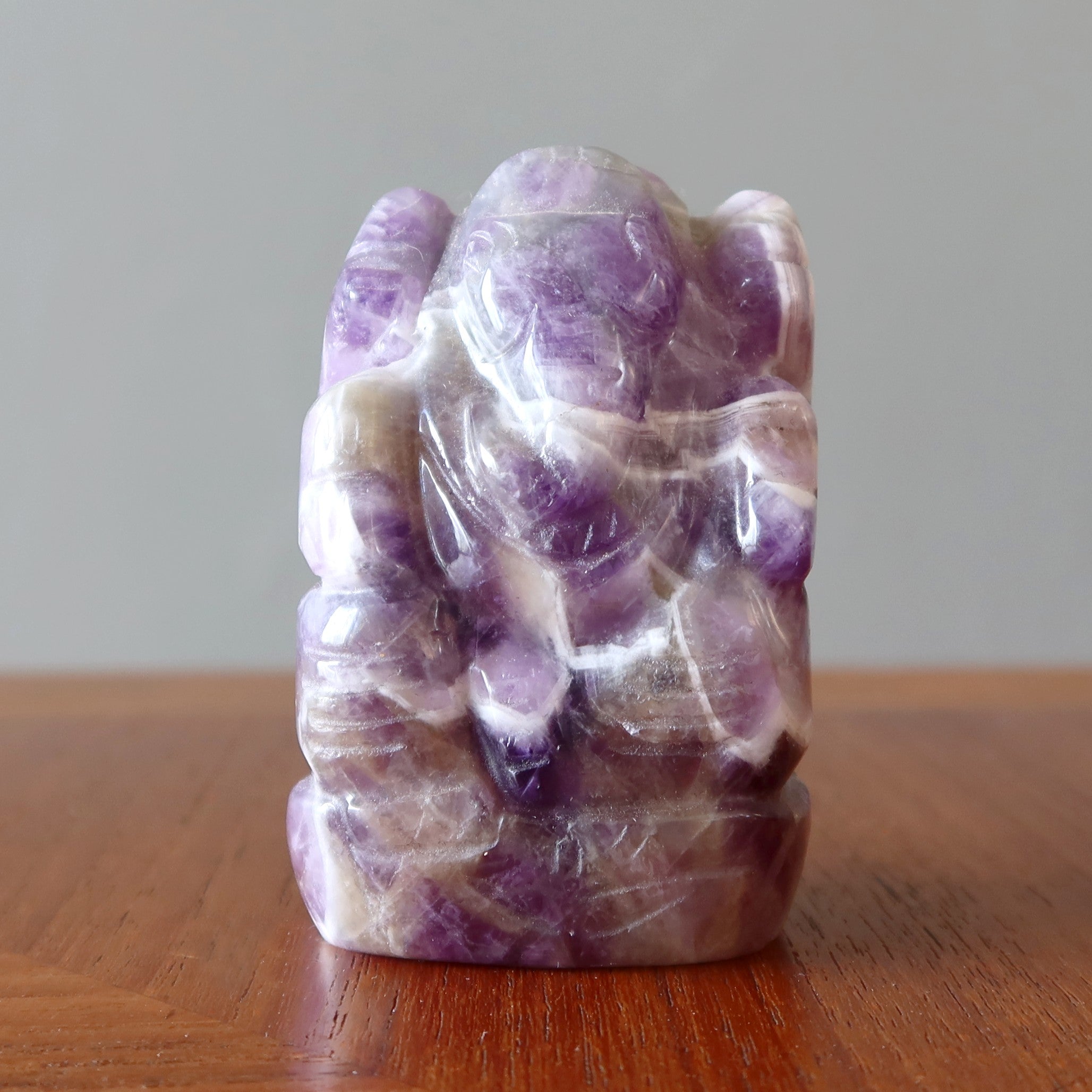 Amethyst Ganesh Spirituality Elephant God Statue Crystal
