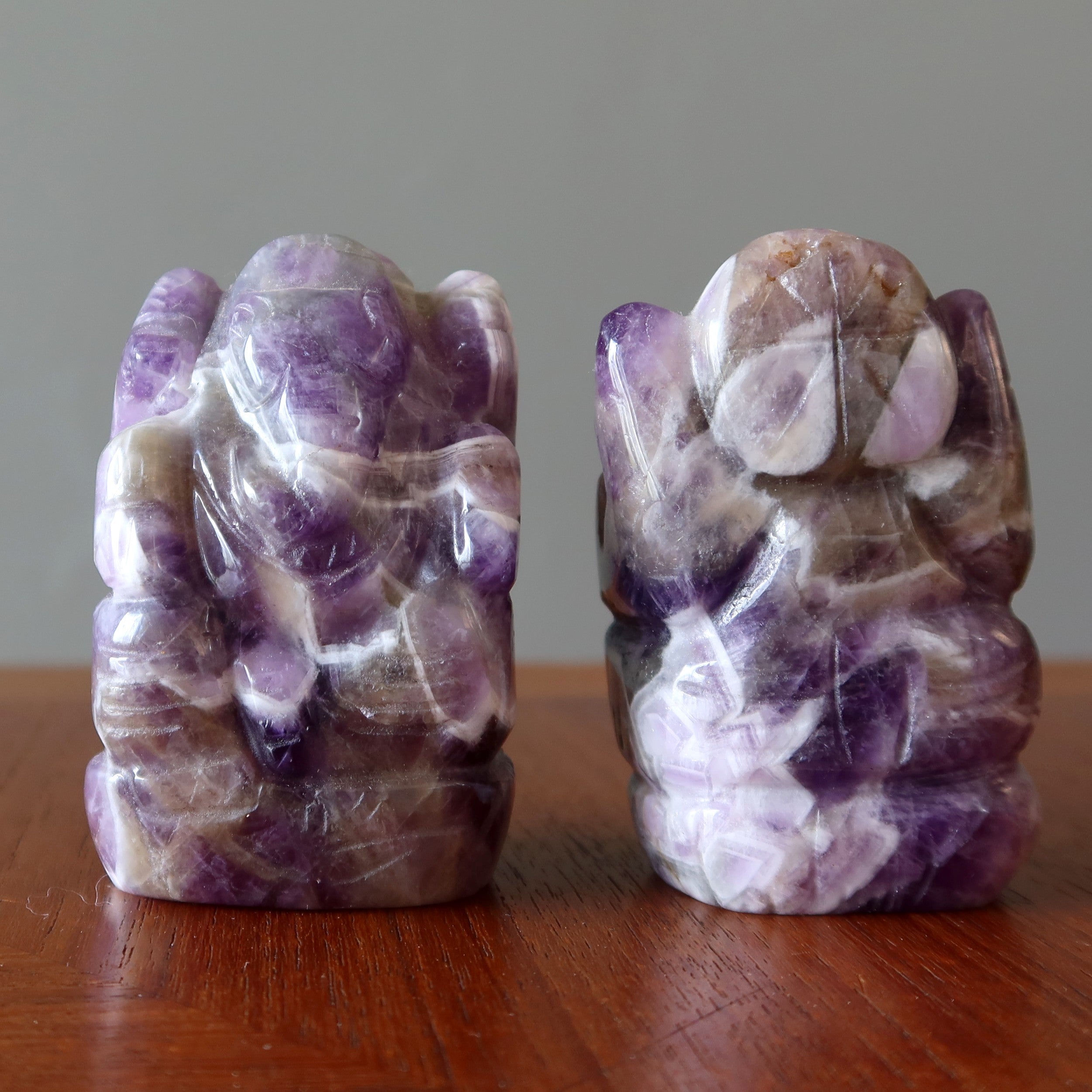 Amethyst Ganesh Spirituality Elephant God Statue Crystal