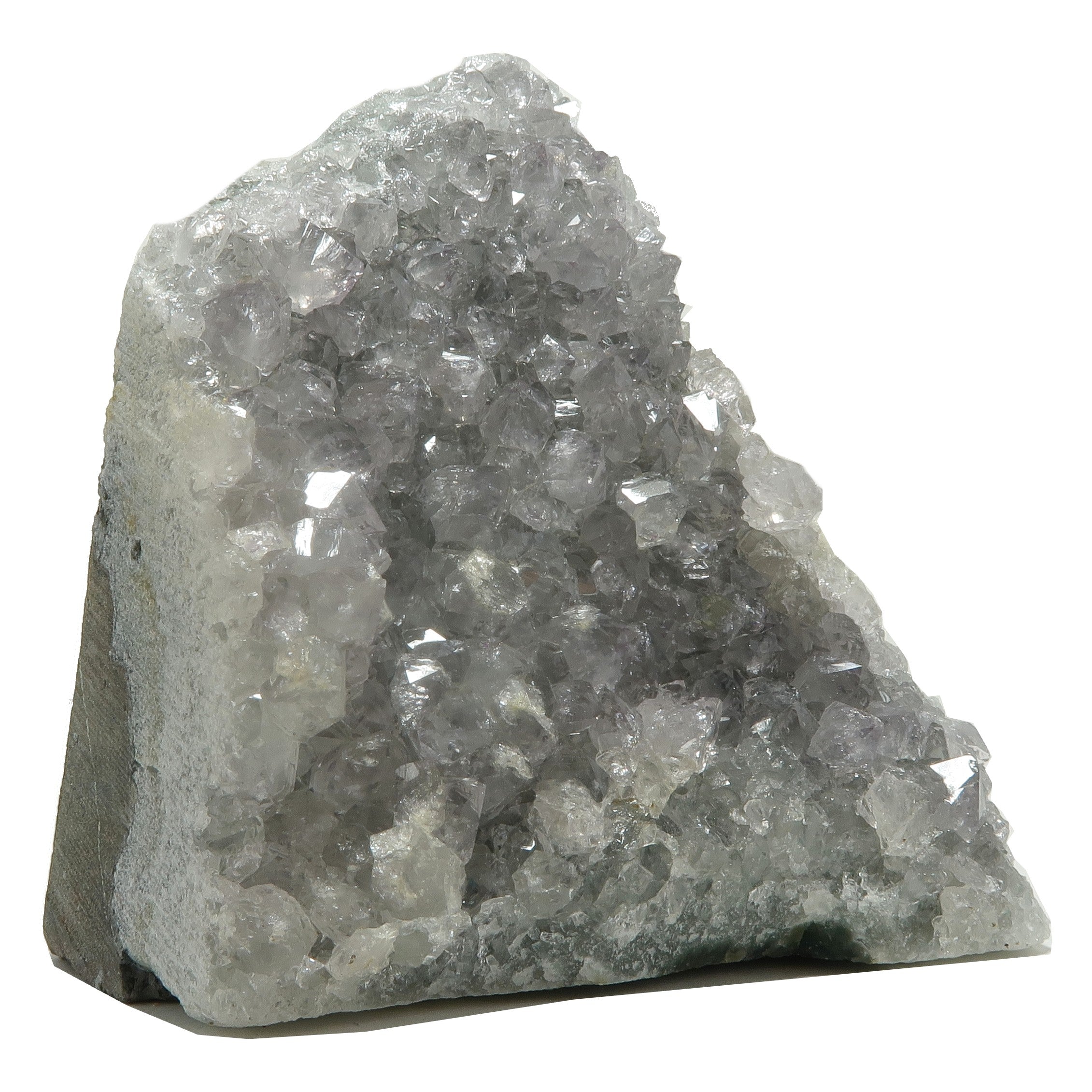 Amethyst-Geode, violett, positive Energie für Zuhause und Büro, Cluster