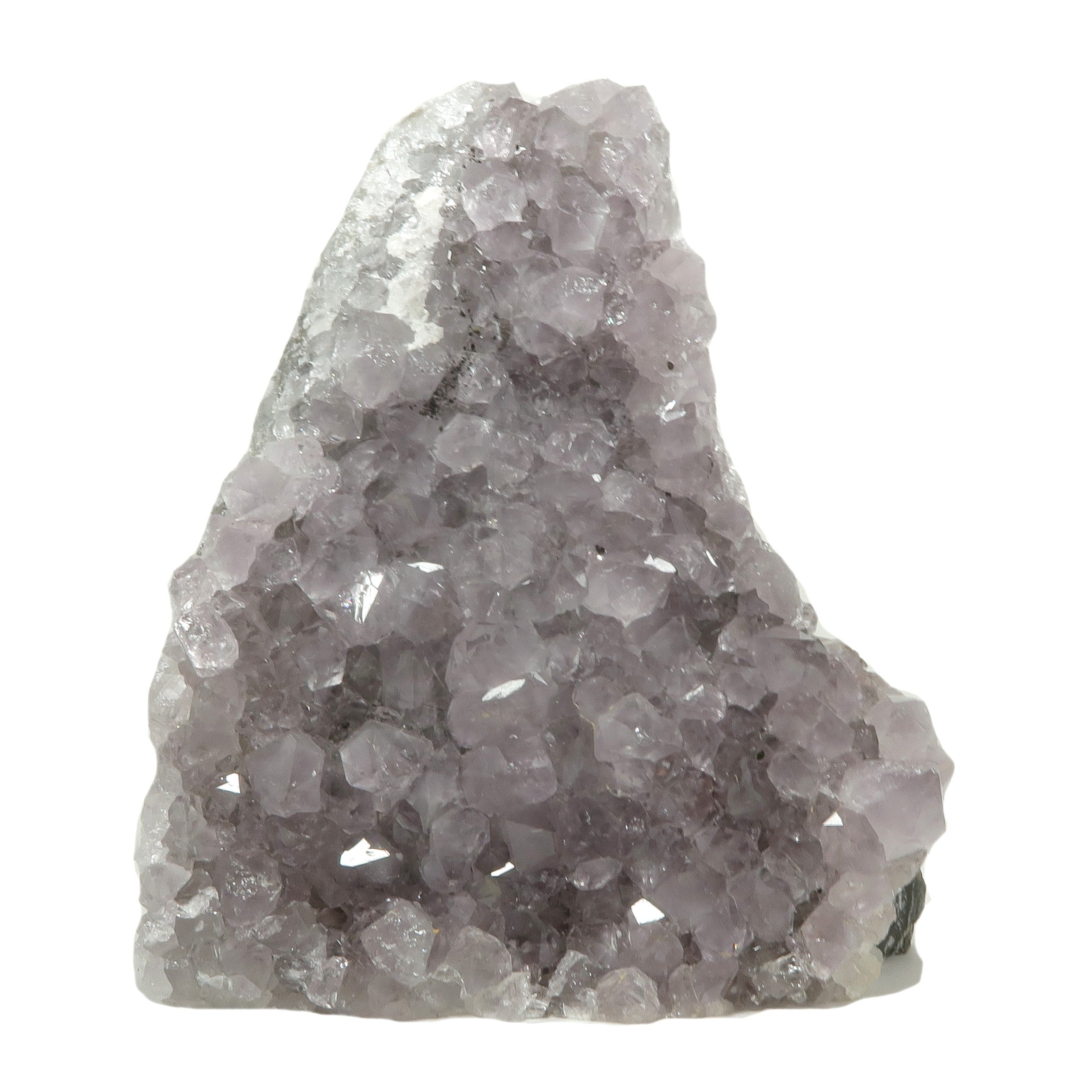 Amethyst-Geode, violett, positive Energie für Zuhause und Büro, Cluster