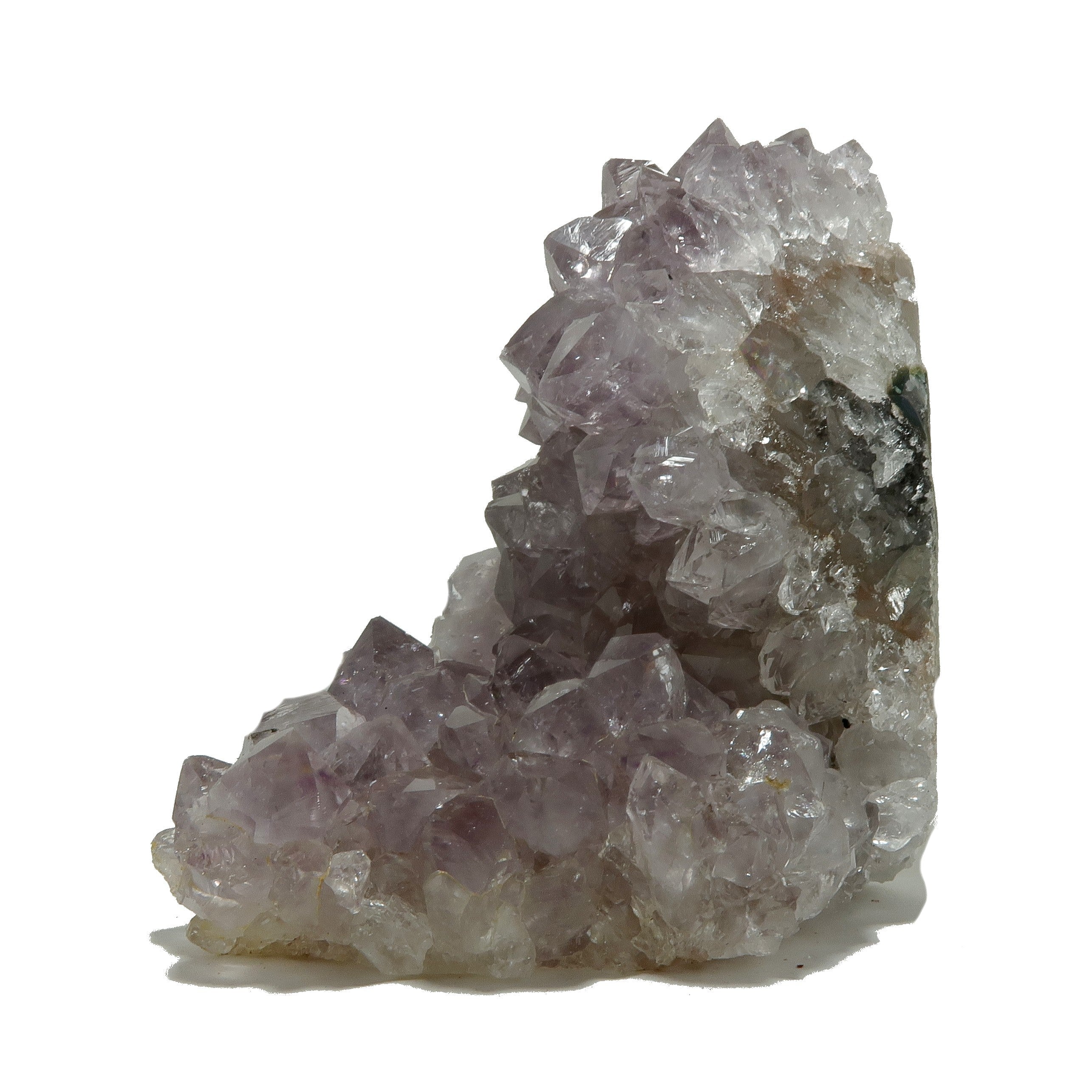Amethyst-Geode, violett, positive Energie für Zuhause und Büro, Cluster