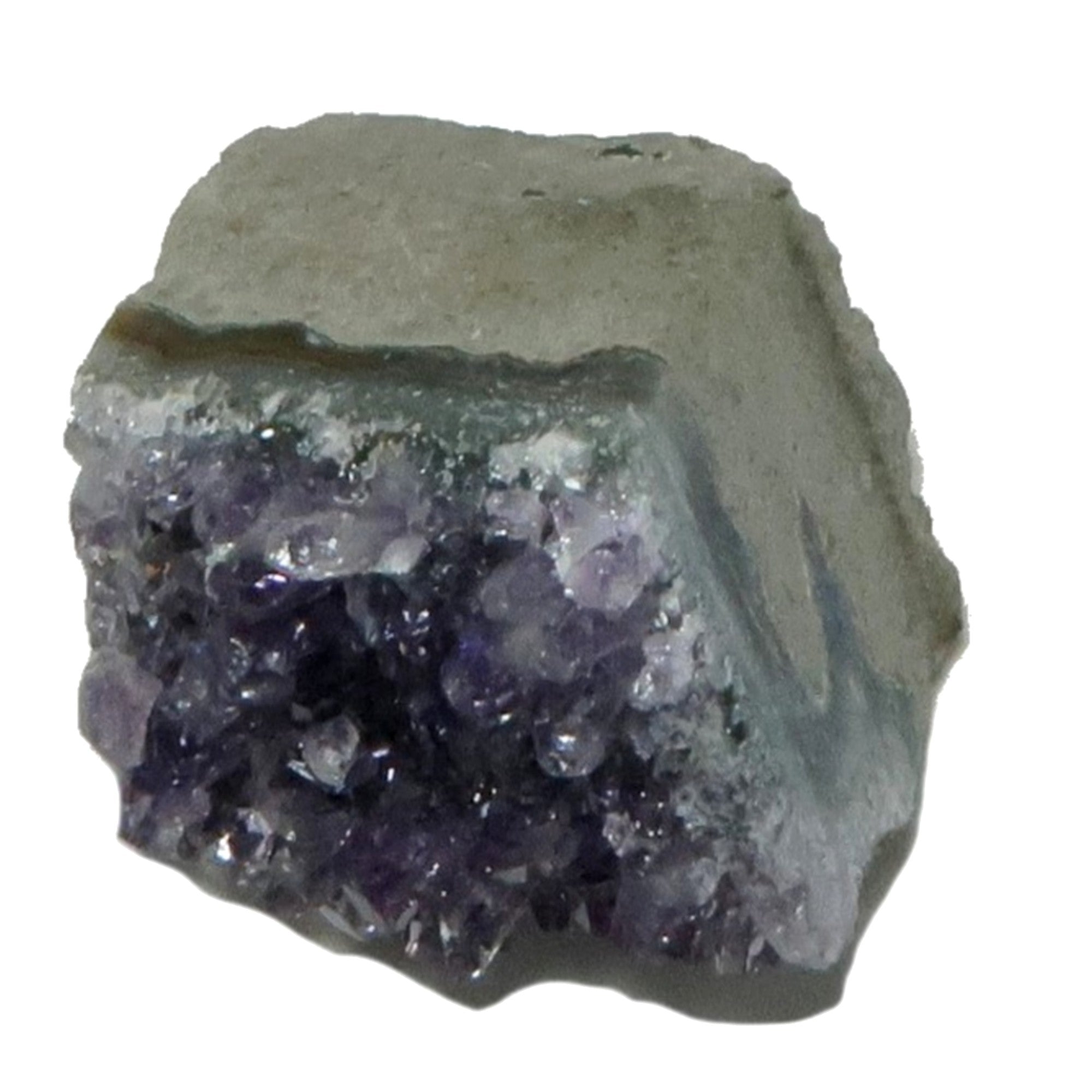Amethystdruse Lila Meditation, Auslage und Gitter Kristall