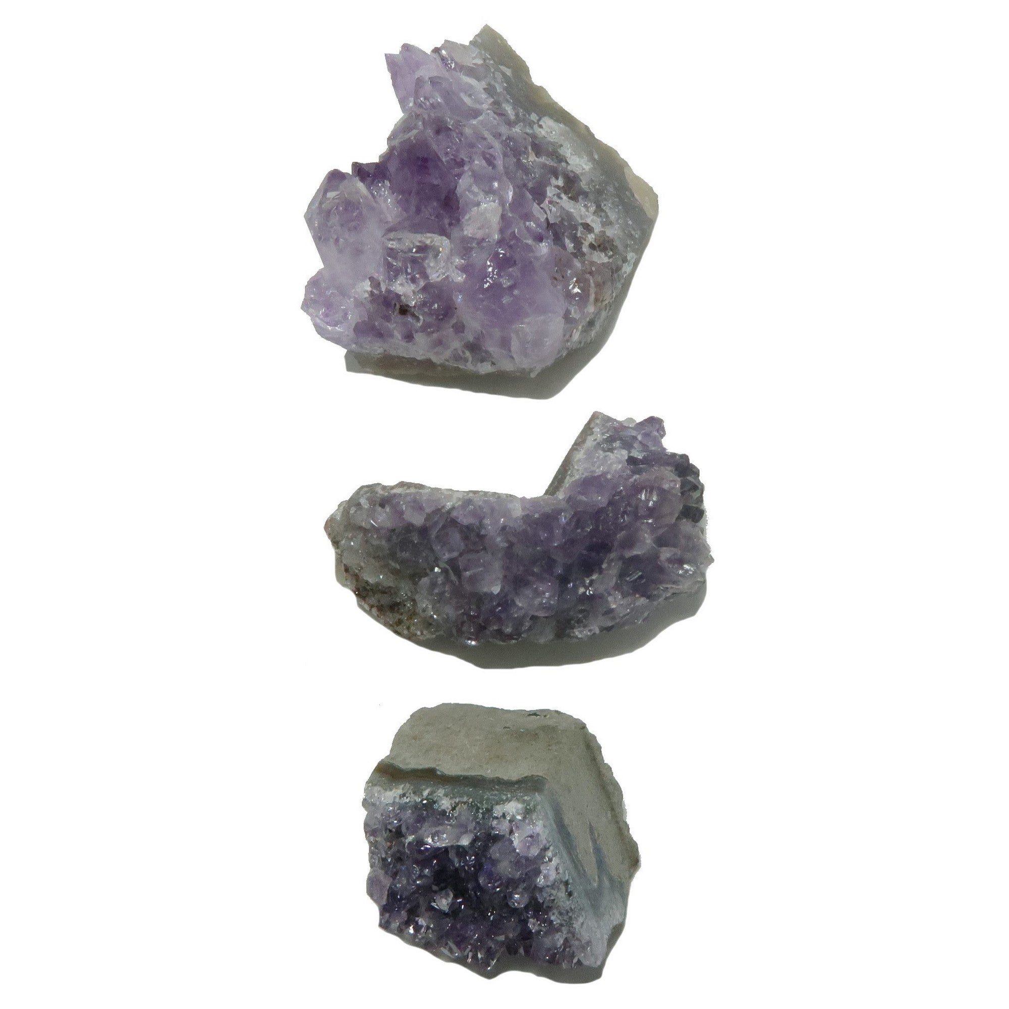 Amethyst Cluster Purple Meditation, Layout, and Grid Crystal