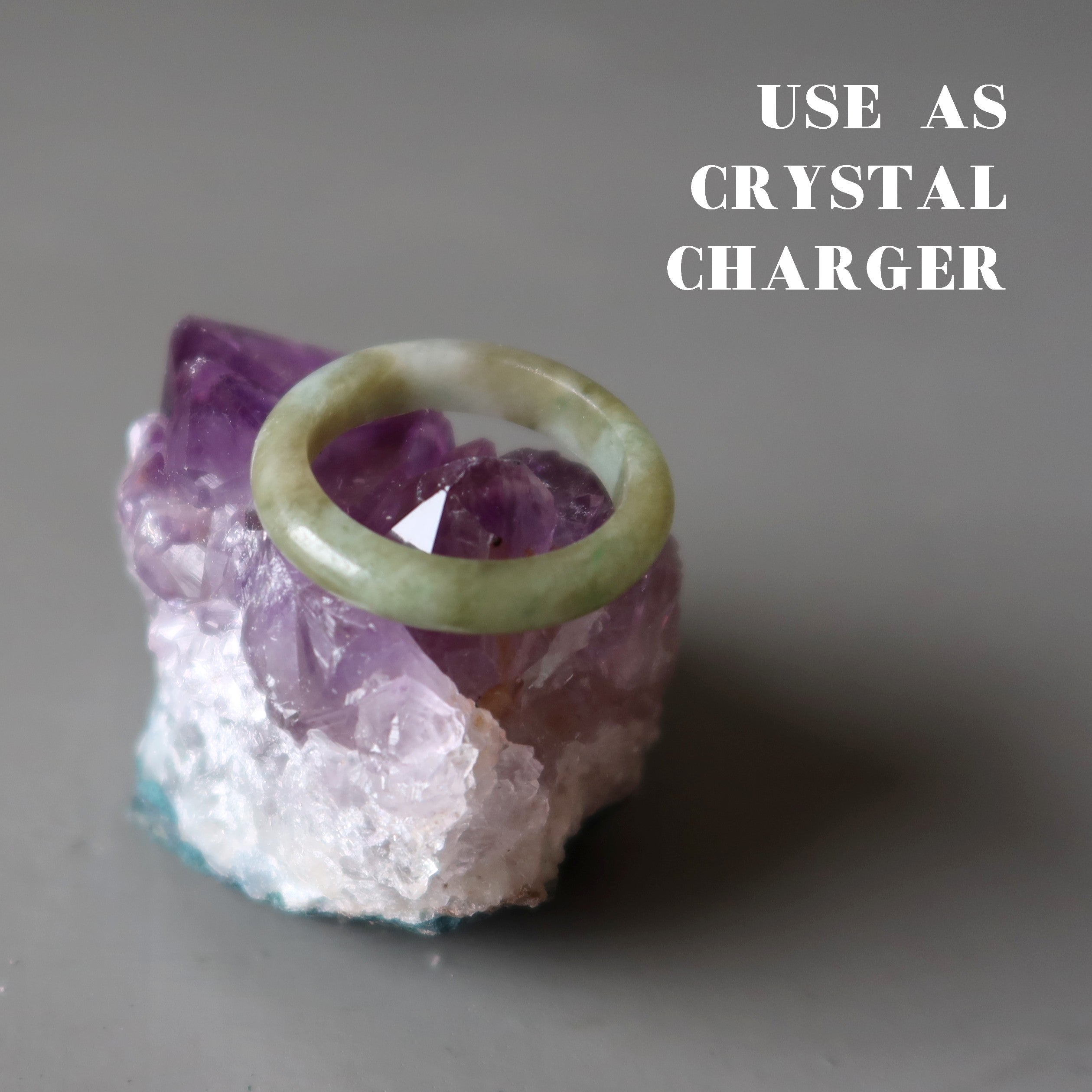 Amethystdruse Lila Meditation, Auslage und Gitter Kristall