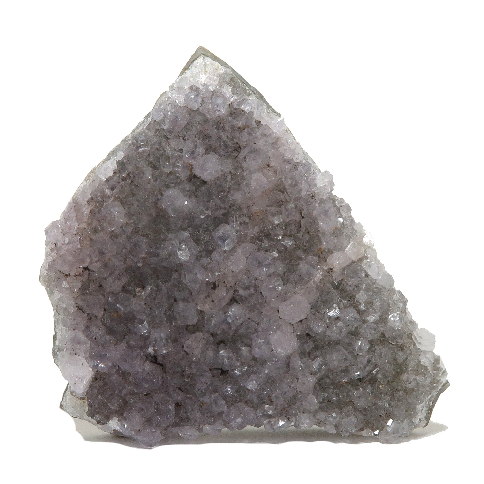 Amethyst Geode Cluster Blue Chalcedony Wisdom Stone 2.9 Inch
