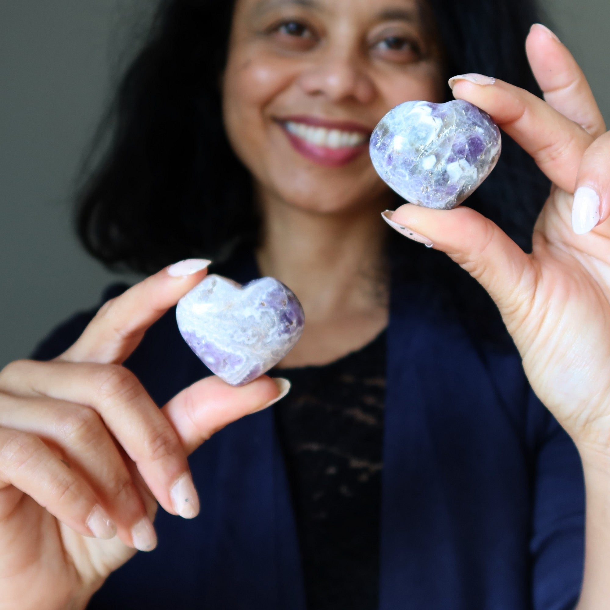 Amethyst Heart Love Beyond Borders Purple Crystal